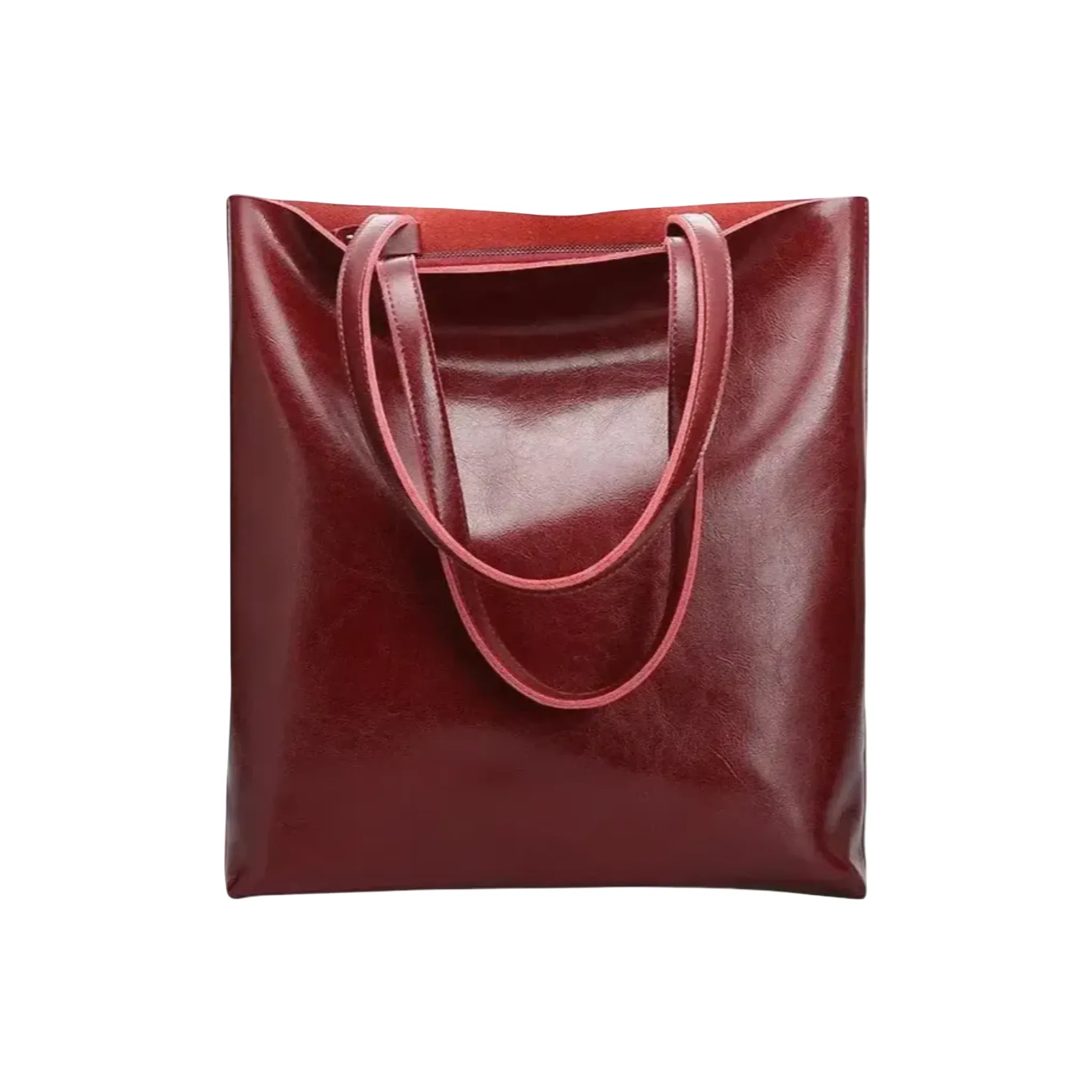 Classic Tote Shoulder Bag | Slim Spacious Tote