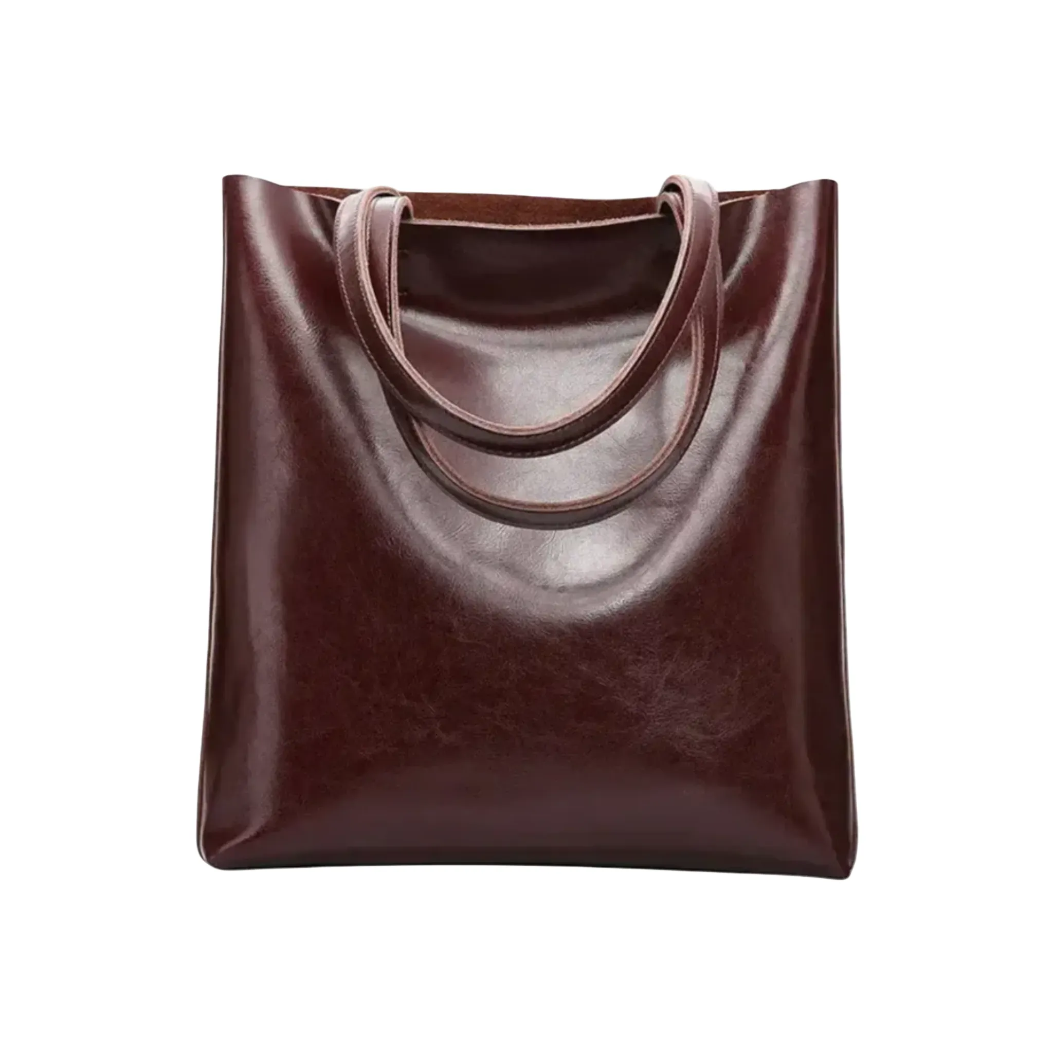 Classic Tote Shoulder Bag | Slim Spacious Tote