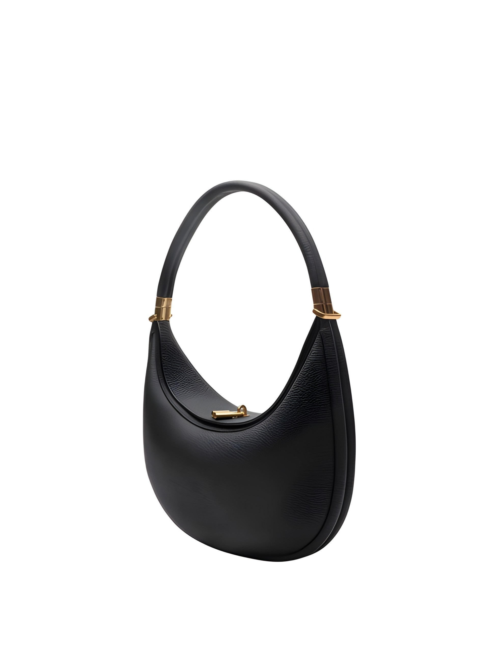 Halfmoon Shoulder Bag | Multi-Way Wear with Zip Closure