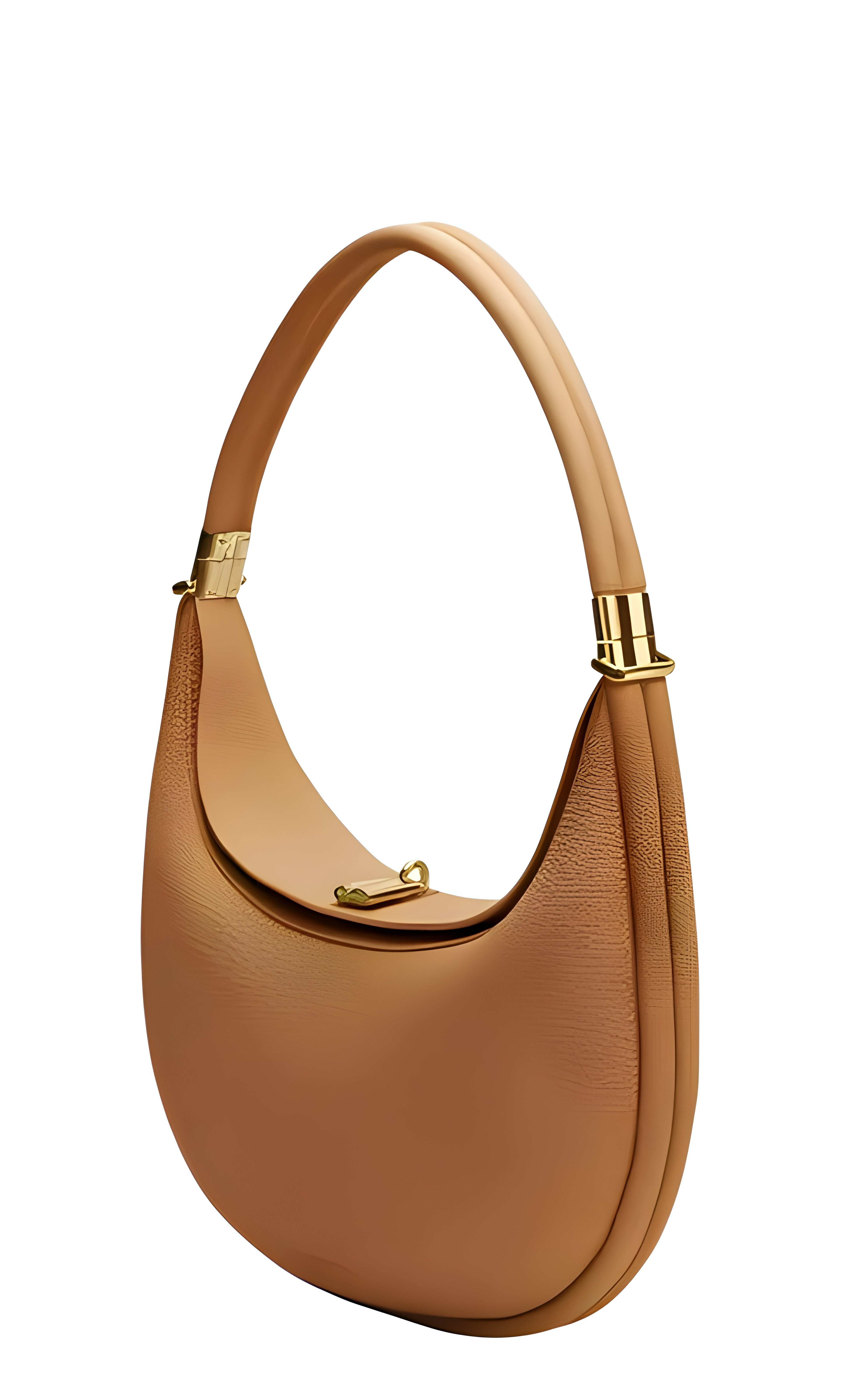 Halfmoon Shoulder Bag | Multi-Way Wear with Zip Closure