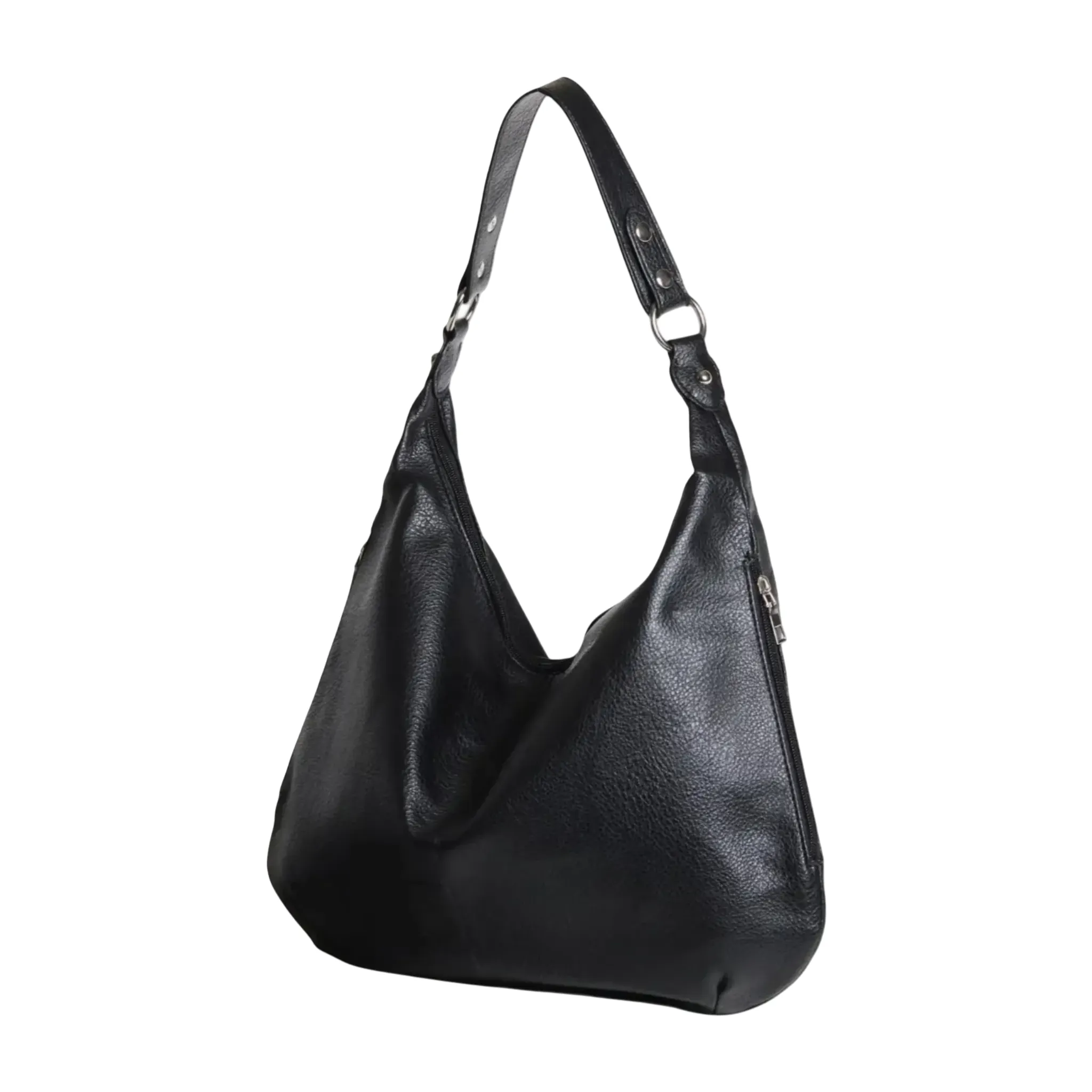 Hobo Bag | Slouchy Zipper Style