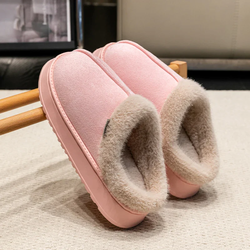 Indoor Plush Slippers for Women