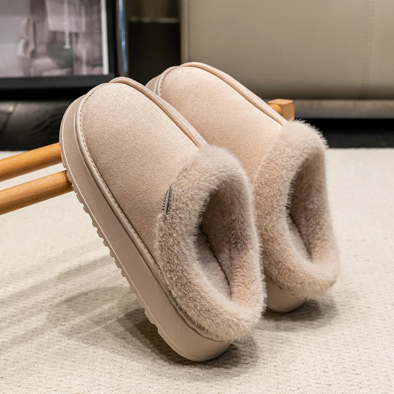Indoor Plush Slippers for Women