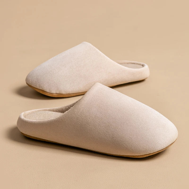 Indoor Slip-On Slippers with Cushioned Sole for Women