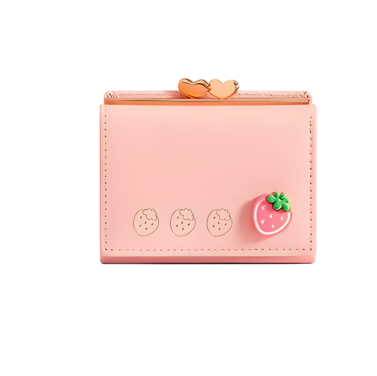 Mini Fruit Print Wallet | Bifold Style with Card and Coin Slots