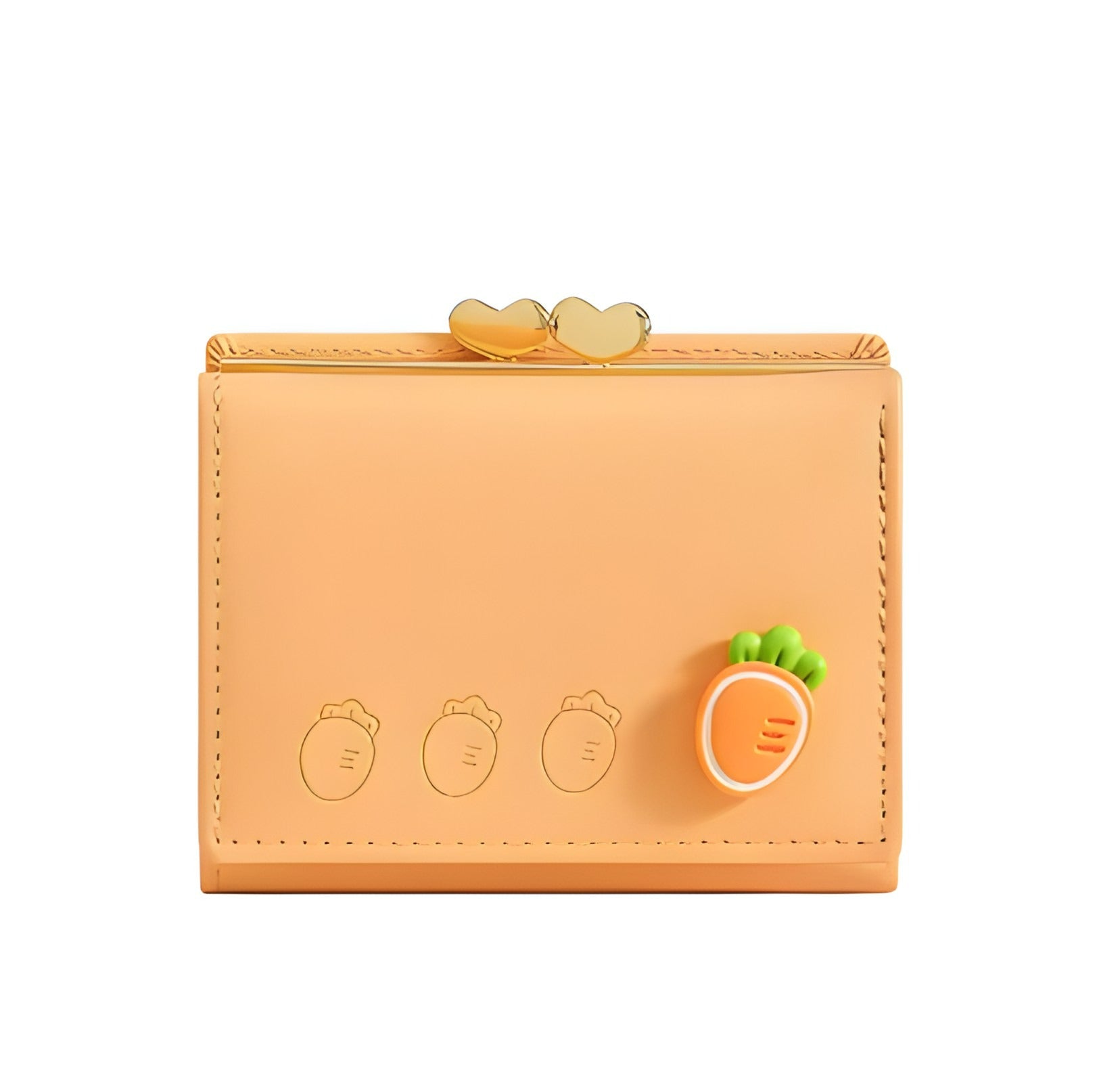 Mini Fruit Print Wallet | Bifold Style with Card and Coin Slots