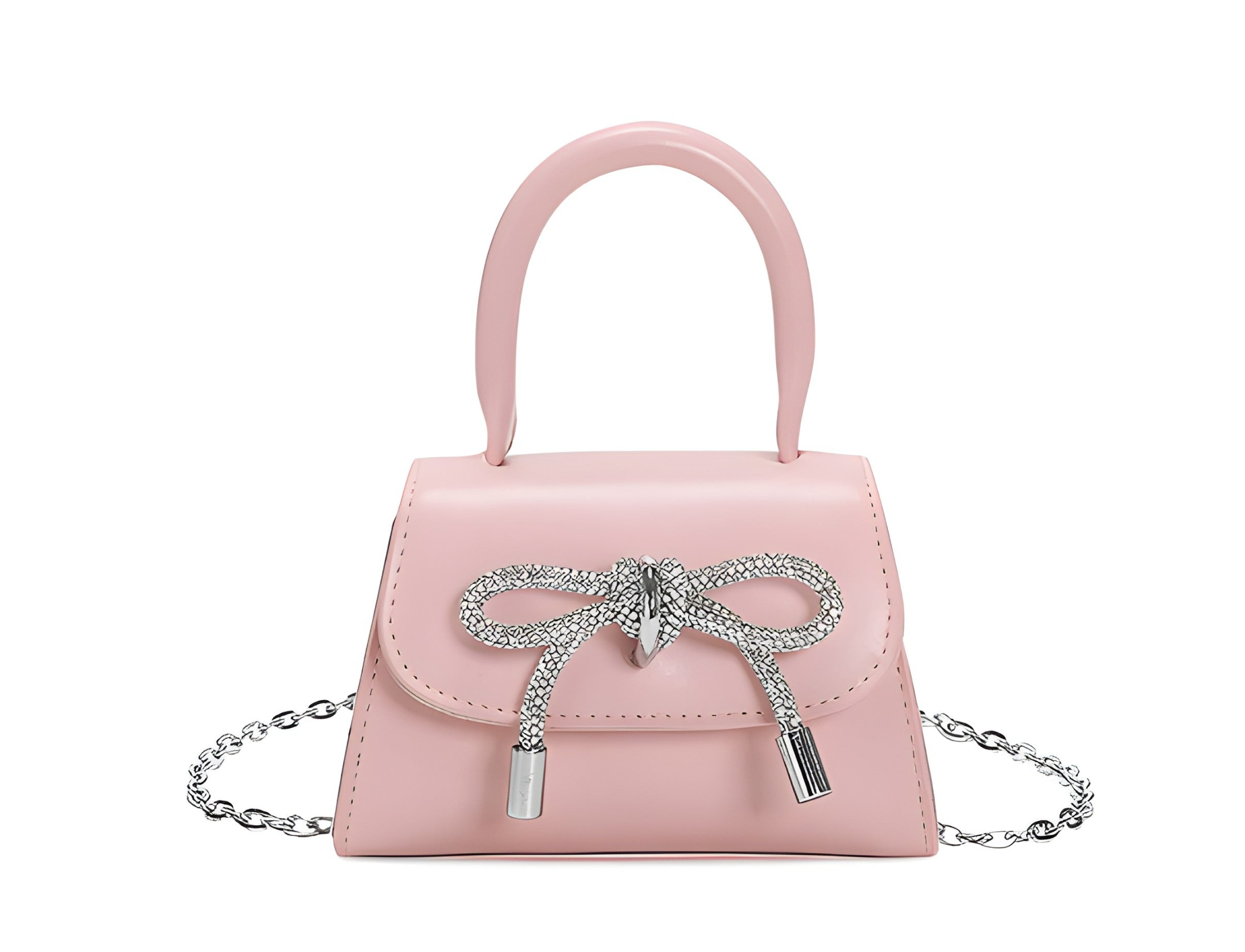 Mini Handbag | Ribbon Accent