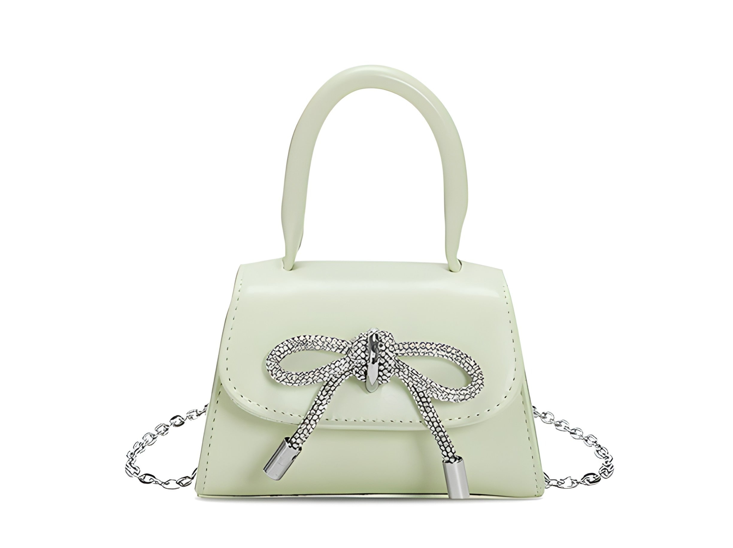 Mini Handbag | Ribbon Accent
