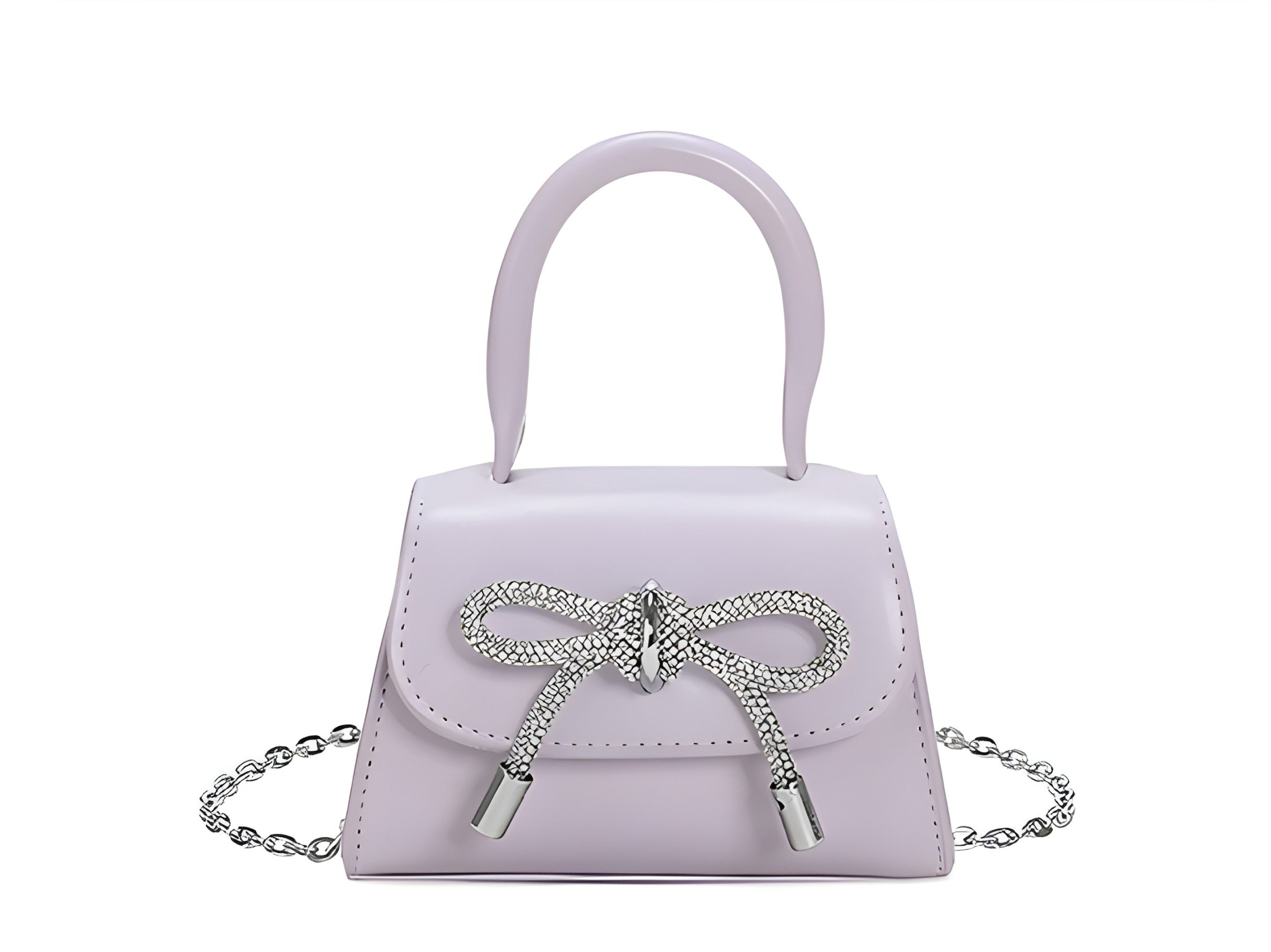 Mini Handbag | Ribbon Accent
