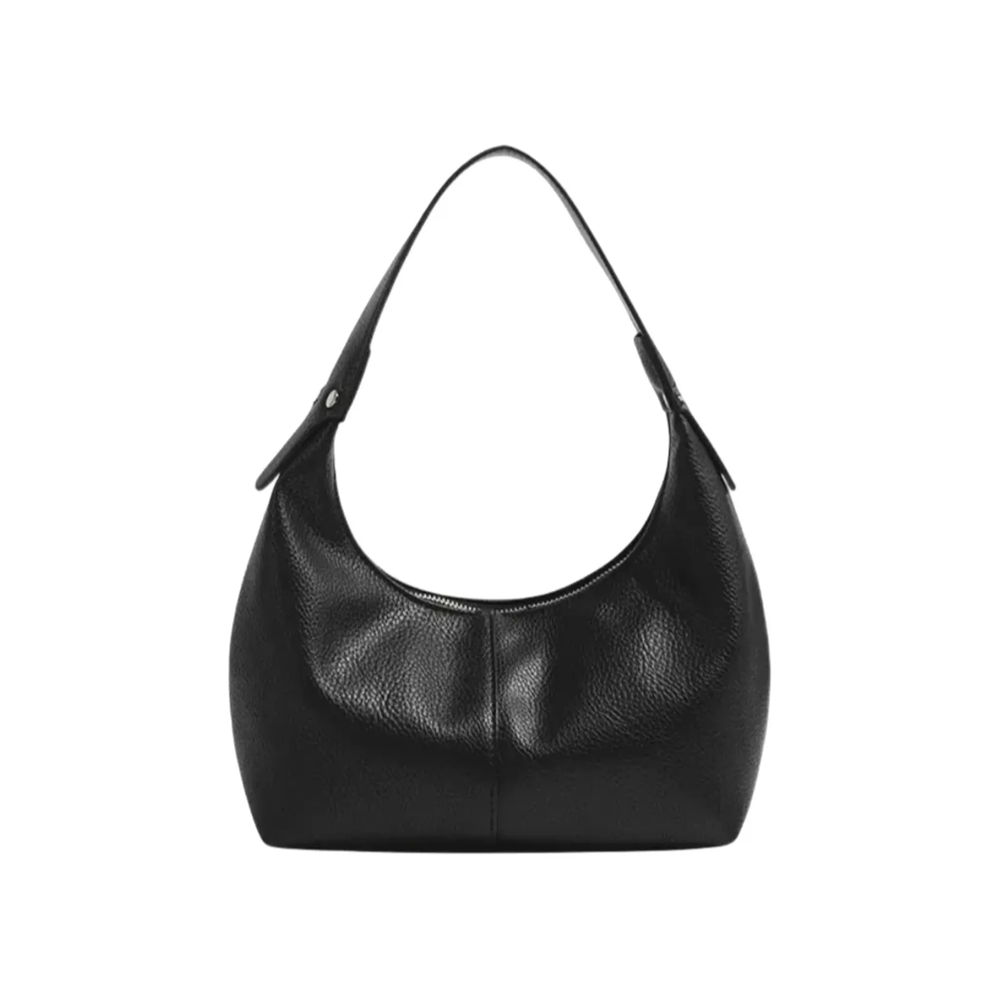Minimalist Hobo Bag | Zip Closure