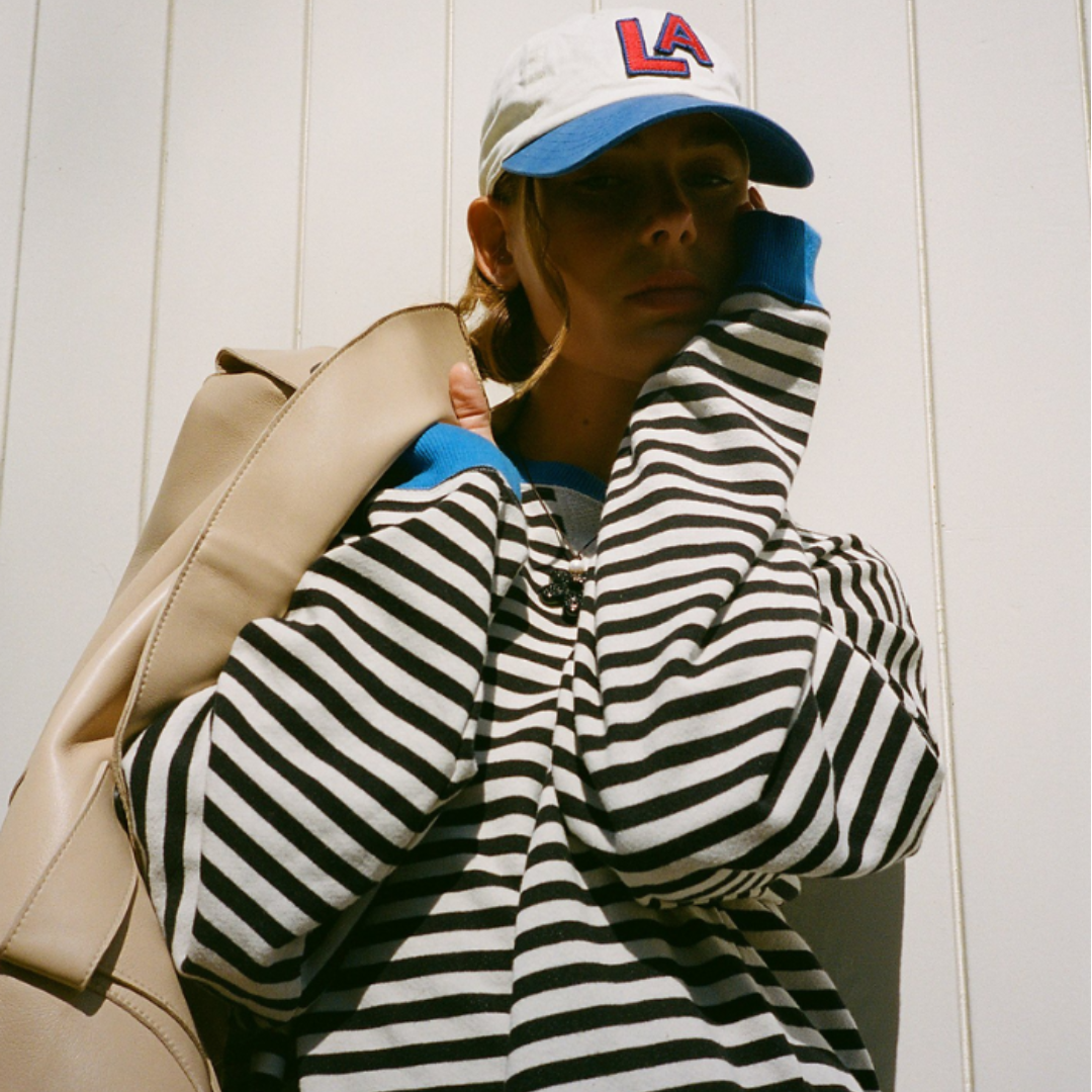 Oversized Striped Sweater for Women