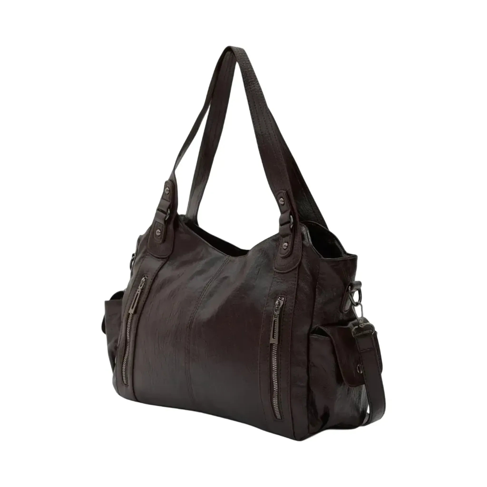 Structured Tote Bag | Everyday Zip Storage