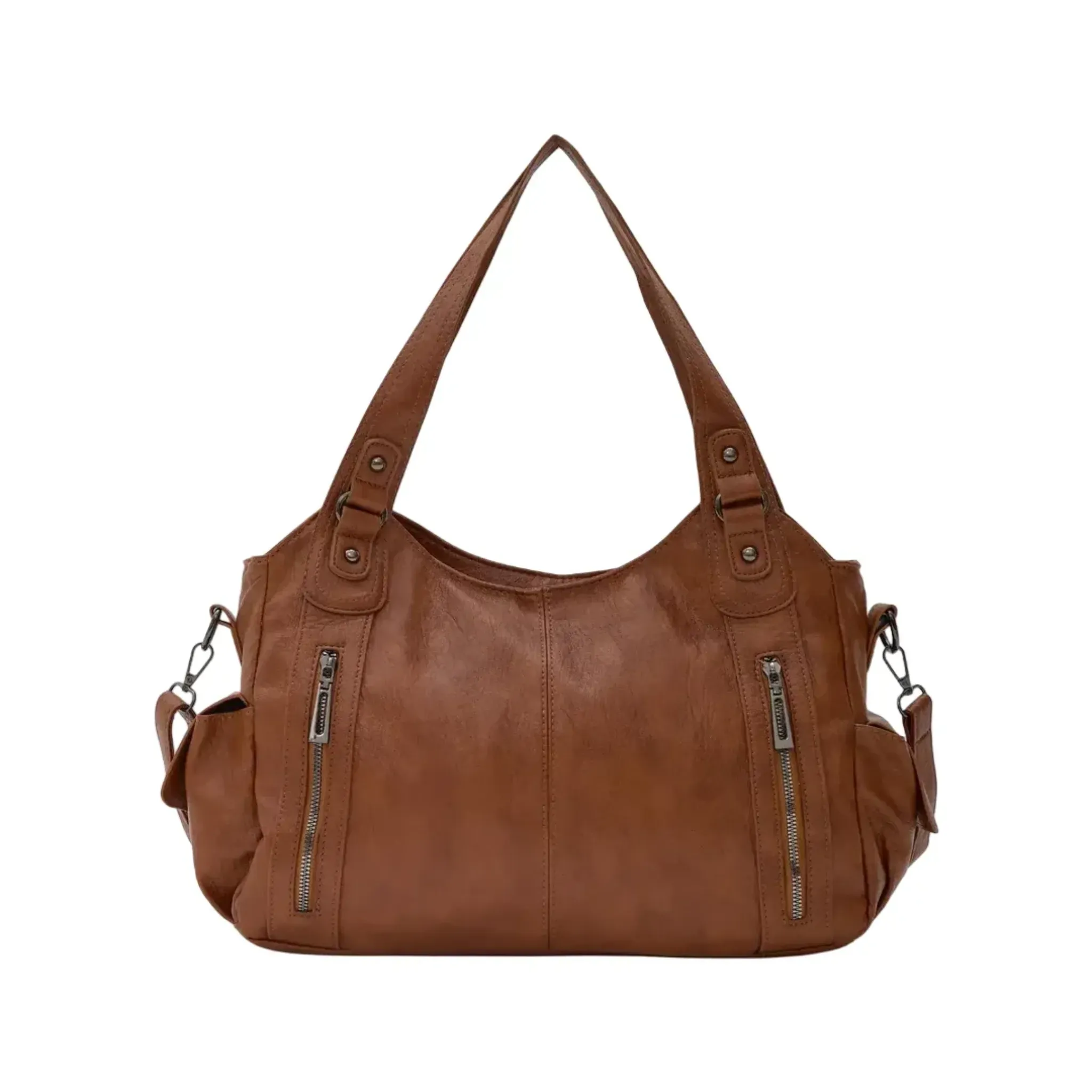 Structured Tote Bag | Everyday Zip Storage