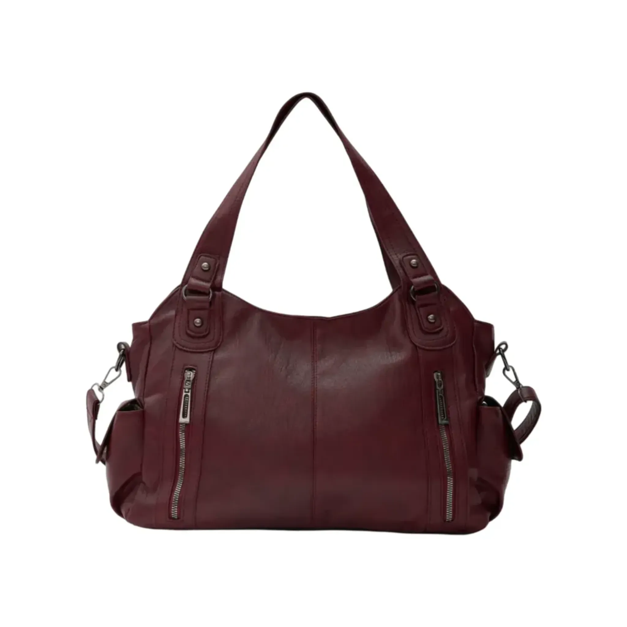 Structured Tote Bag | Everyday Zip Storage