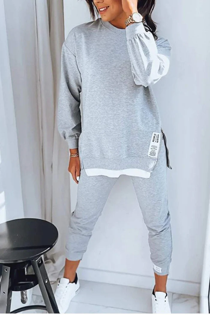 Two-Piece Relaxed Loungewear Set for Women