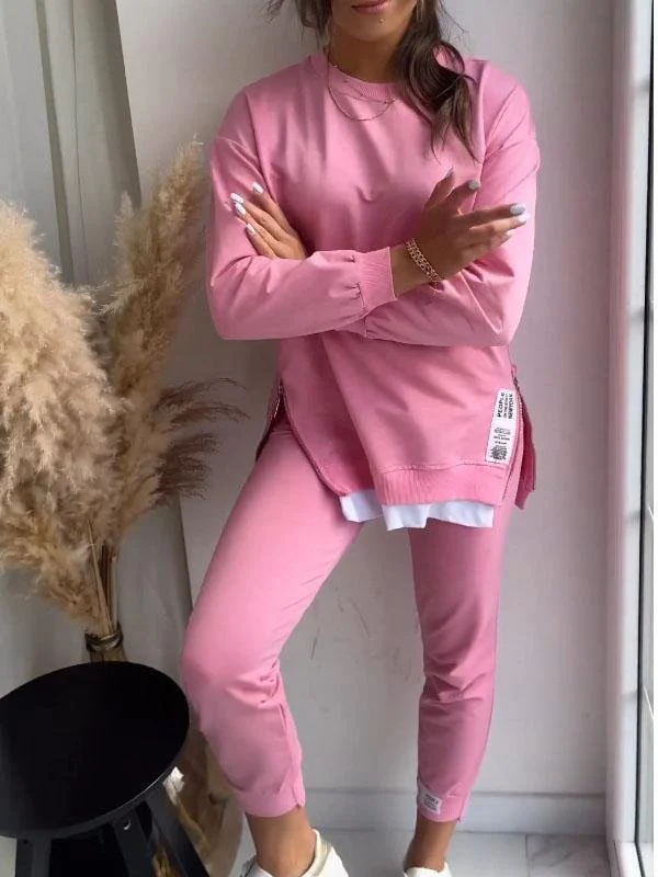 Two-Piece Relaxed Loungewear Set for Women