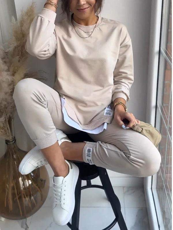 Two-Piece Relaxed Loungewear Set for Women