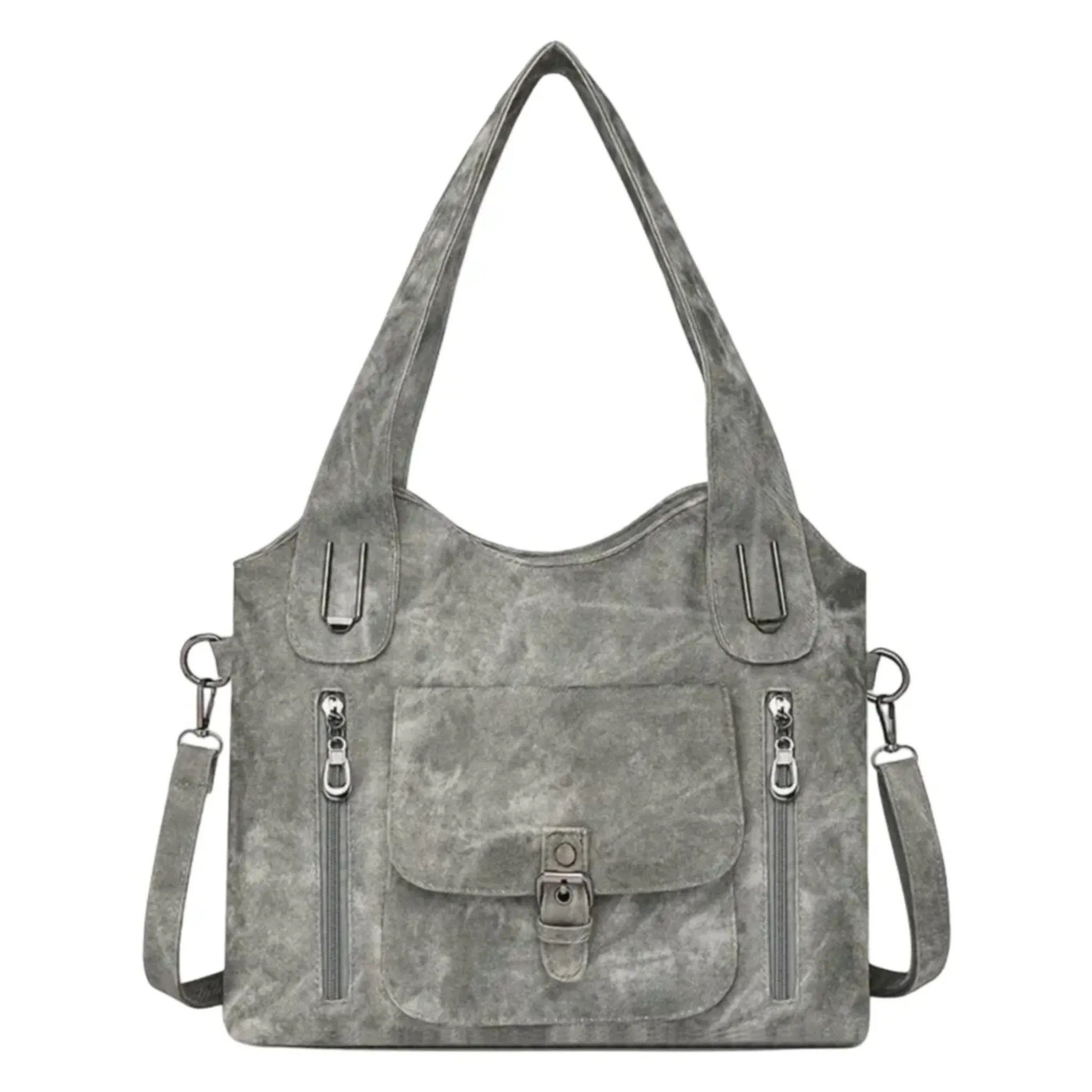 Vintage Handbag | Zip Strap Shape