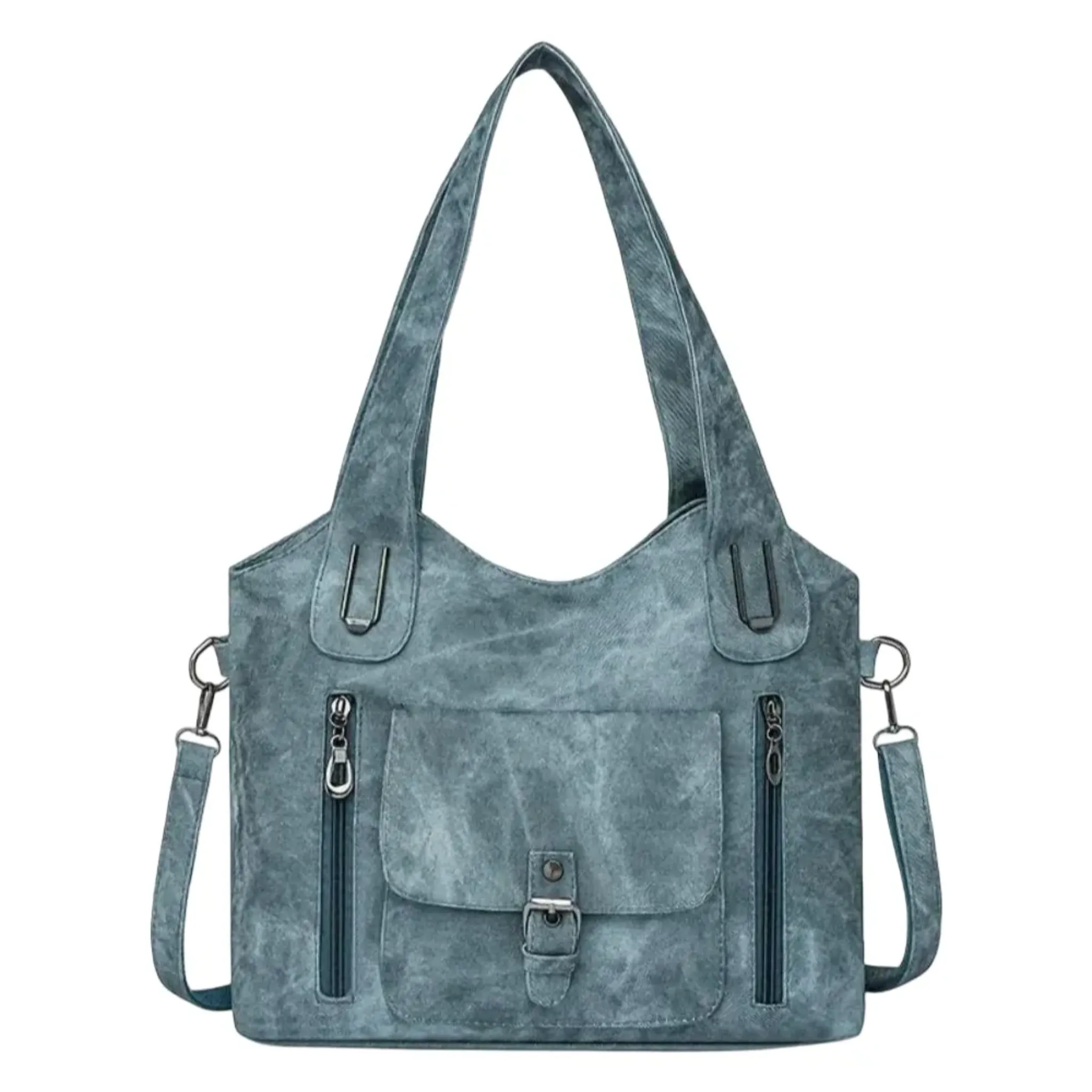 Vintage Handbag | Zip Strap Shape