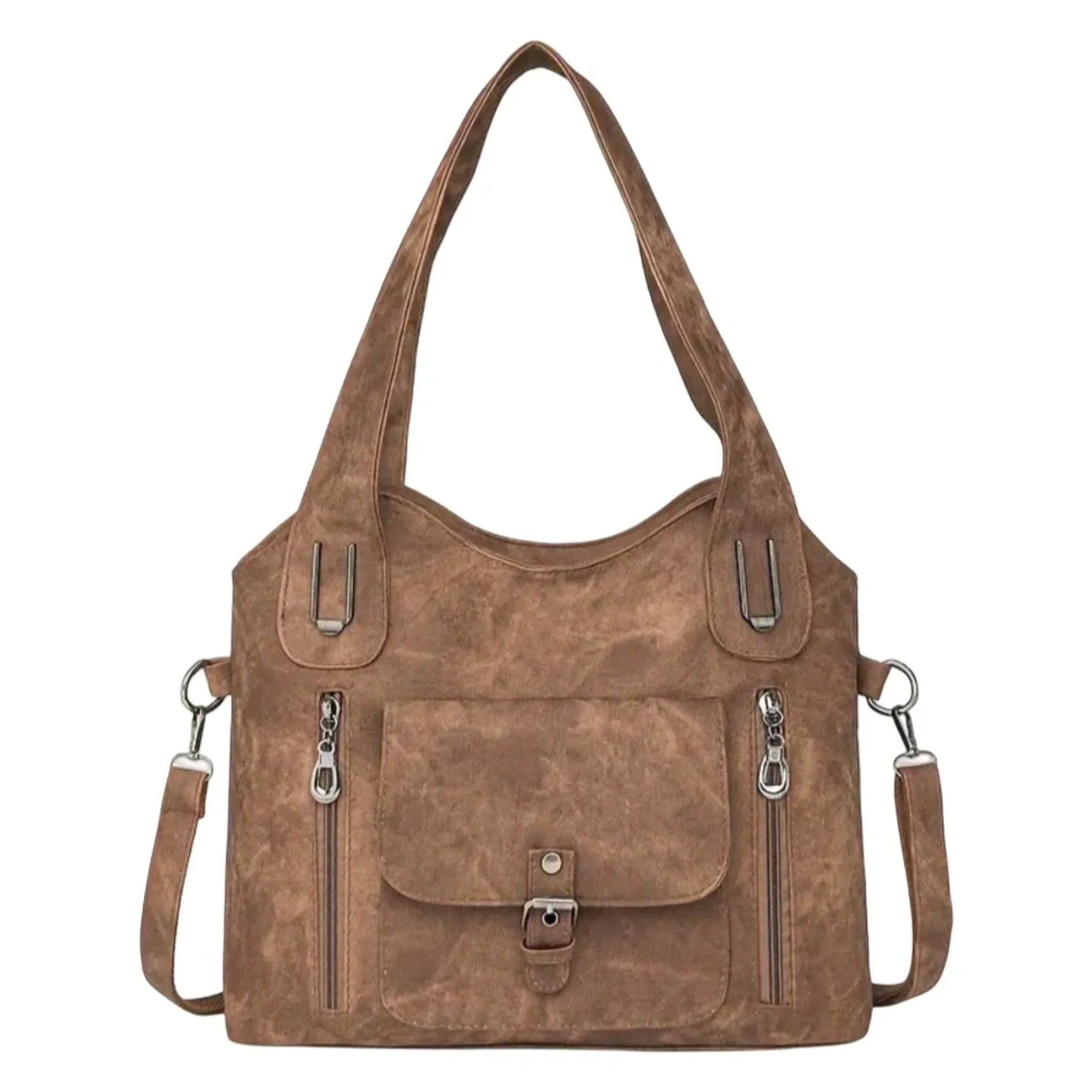 Vintage Handbag | Zip Strap Shape