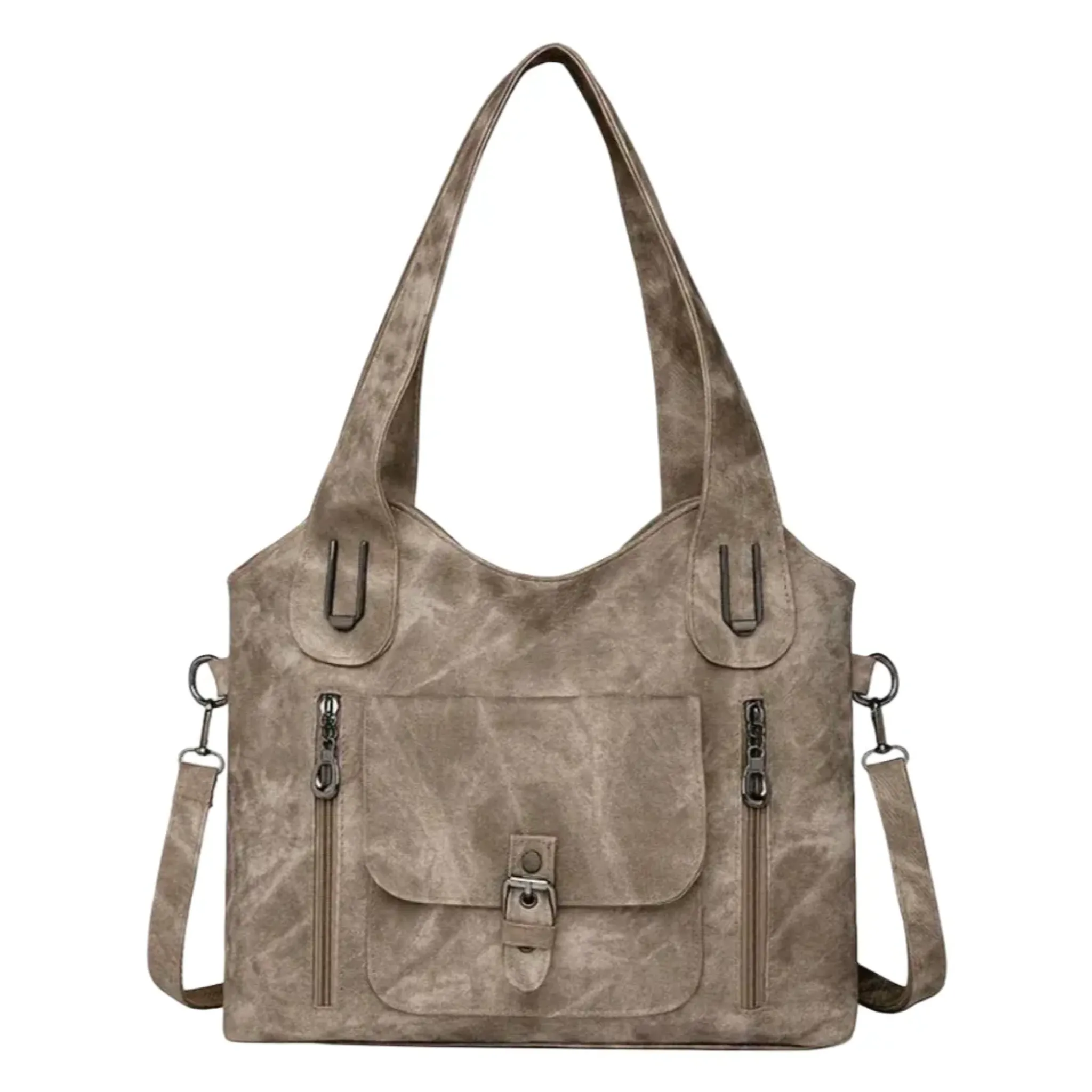 Vintage Handbag | Zip Strap Shape