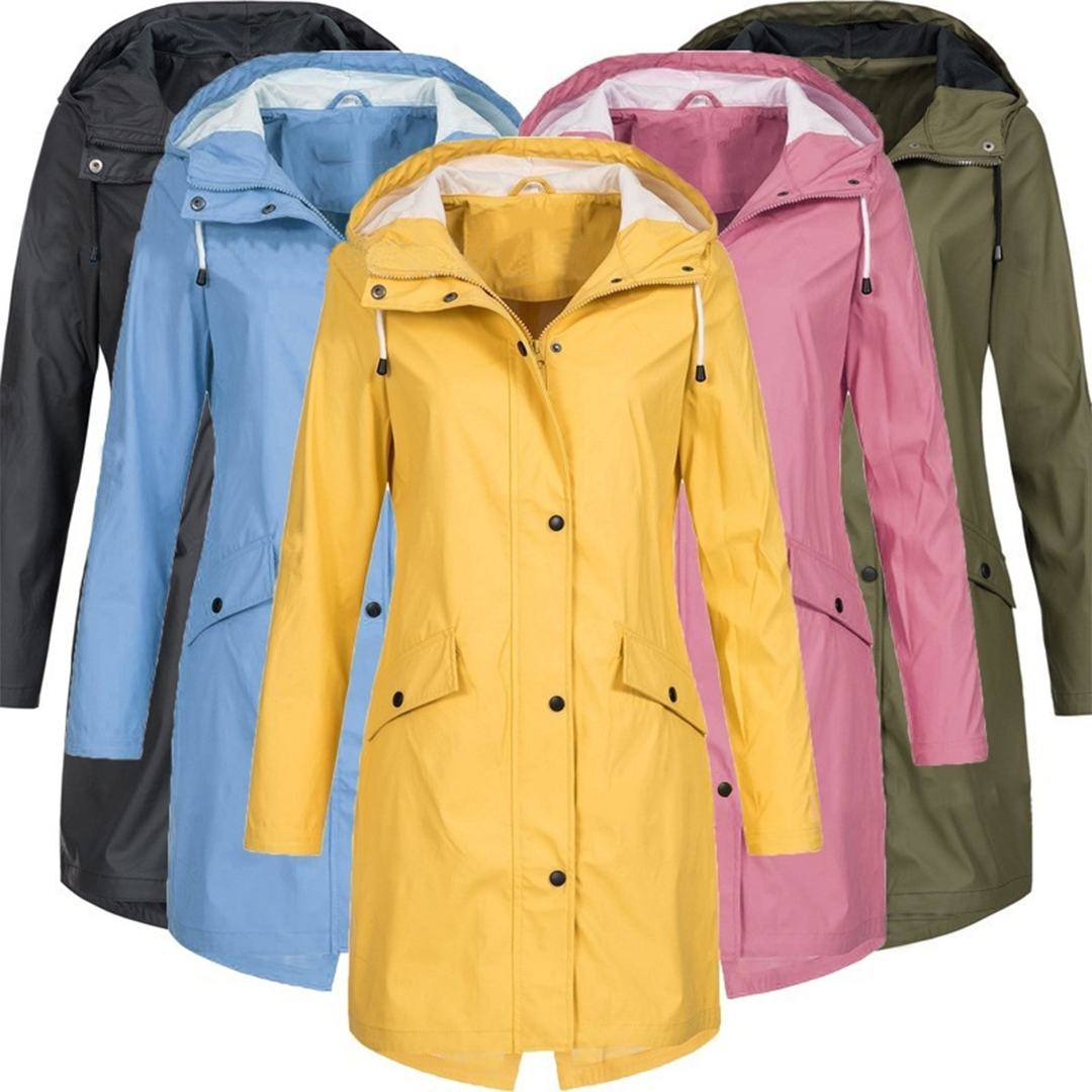Hooded Raincoat for Women