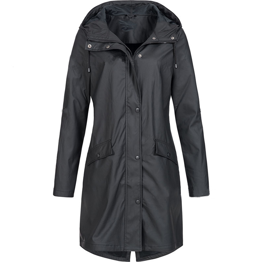 Hooded Raincoat for Women