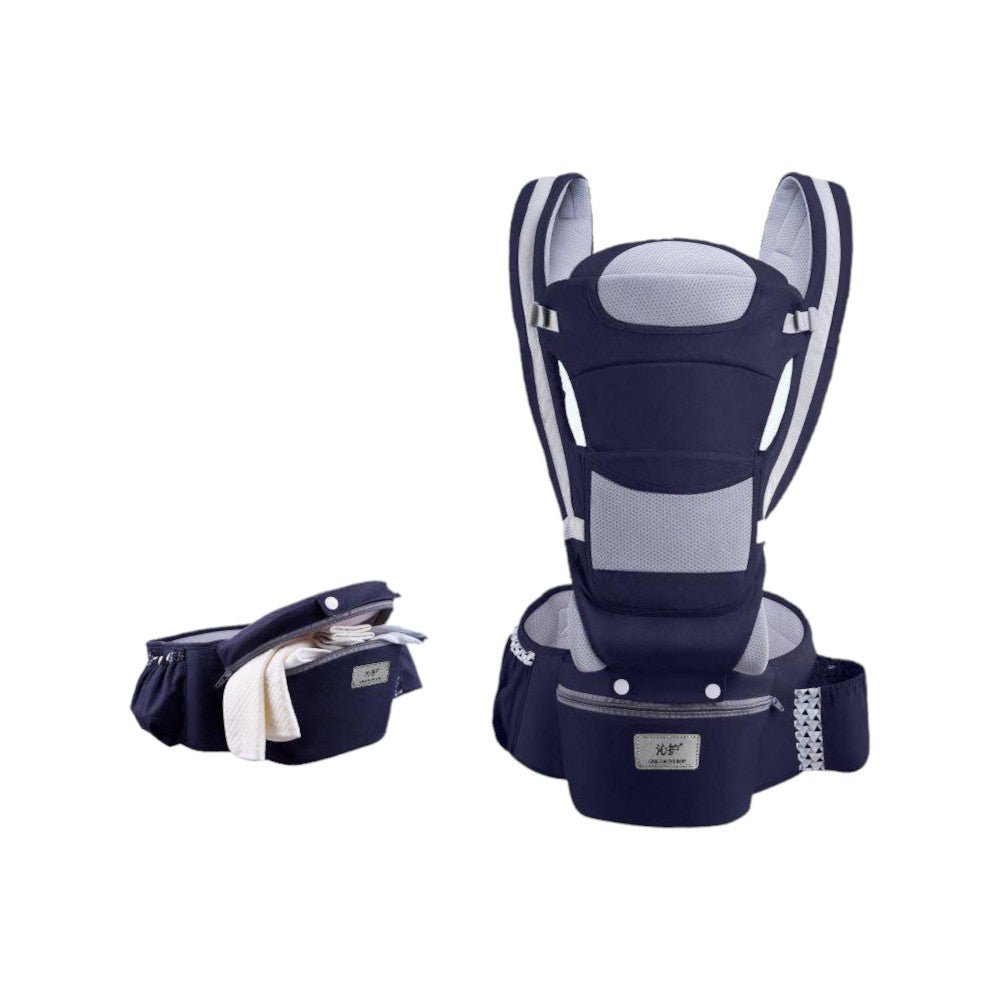Baby Carrier with Hip Seat, Front & Back Positions