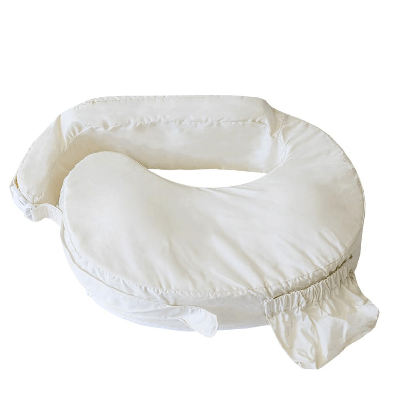 Firm Foam Nursing Pillow with Wraparound Strap, Pocket, Washable Cover - Babies Mall