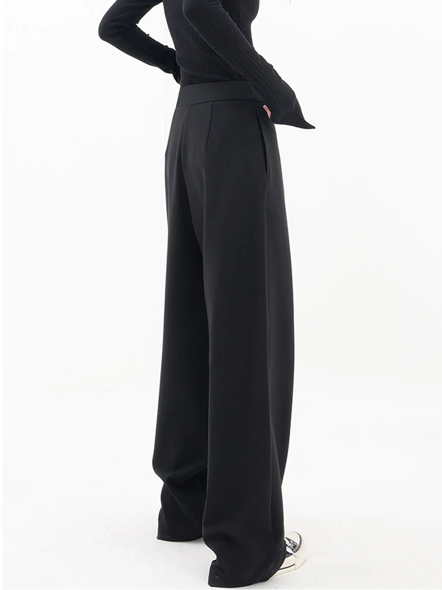 Asymmetric Baggy Trousers for Women