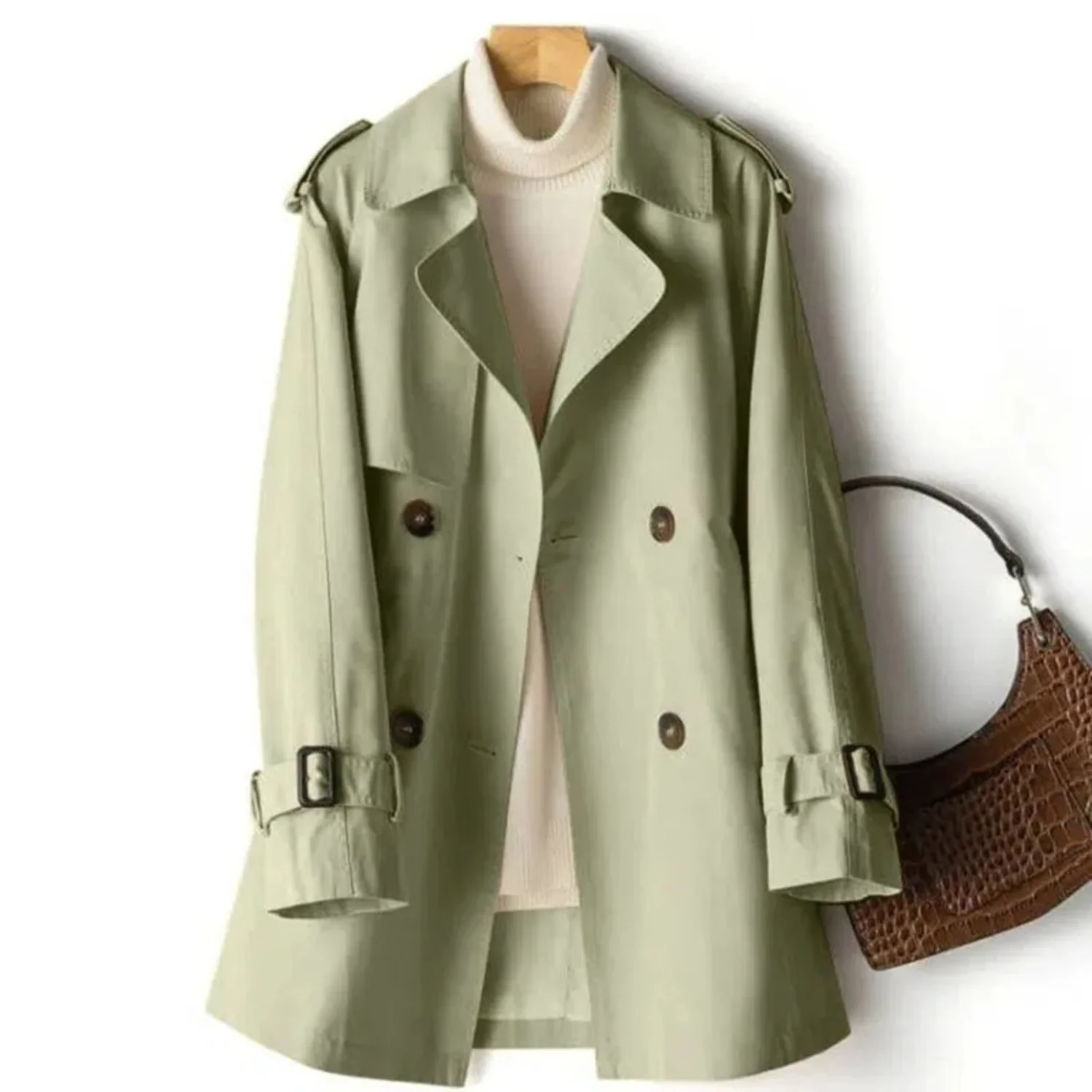 Women’s Warm Trench Coat Stylish Fit