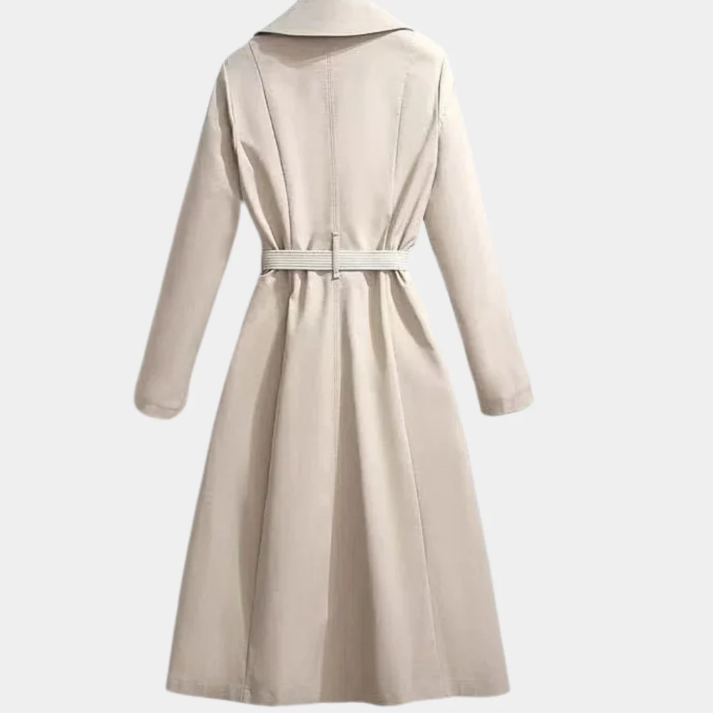 Women’s Elegant Trench Coat with Belt