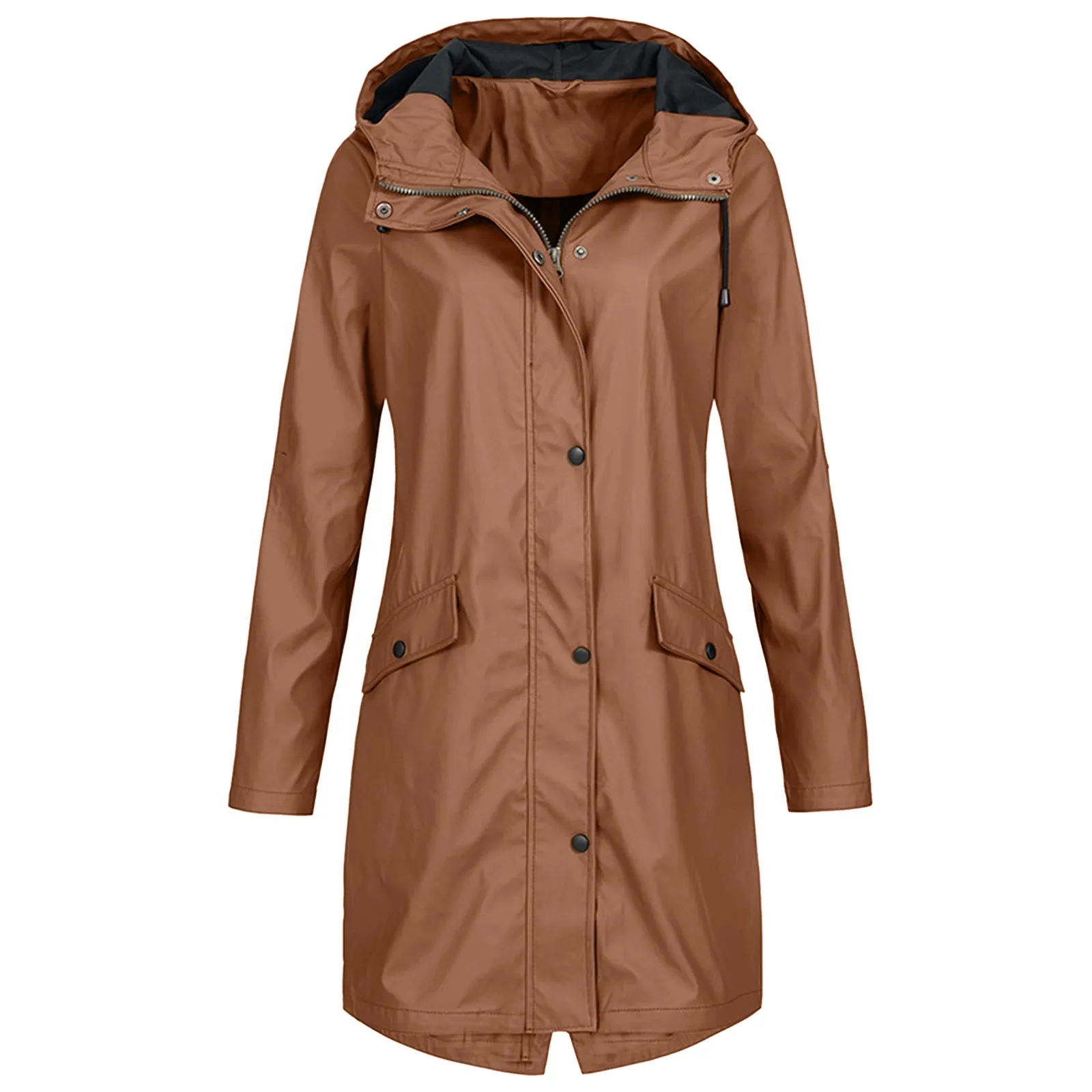 Women’s Oversized Waterproof Hooded Jacket