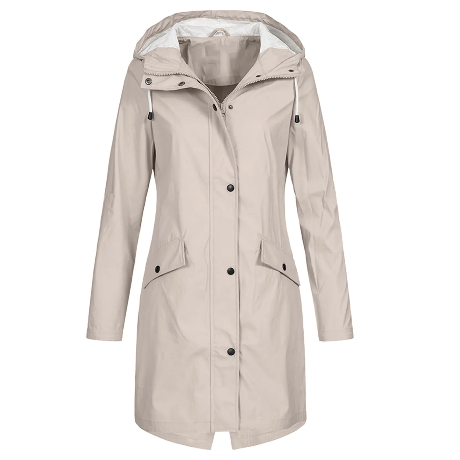 Women’s Oversized Waterproof Hooded Jacket