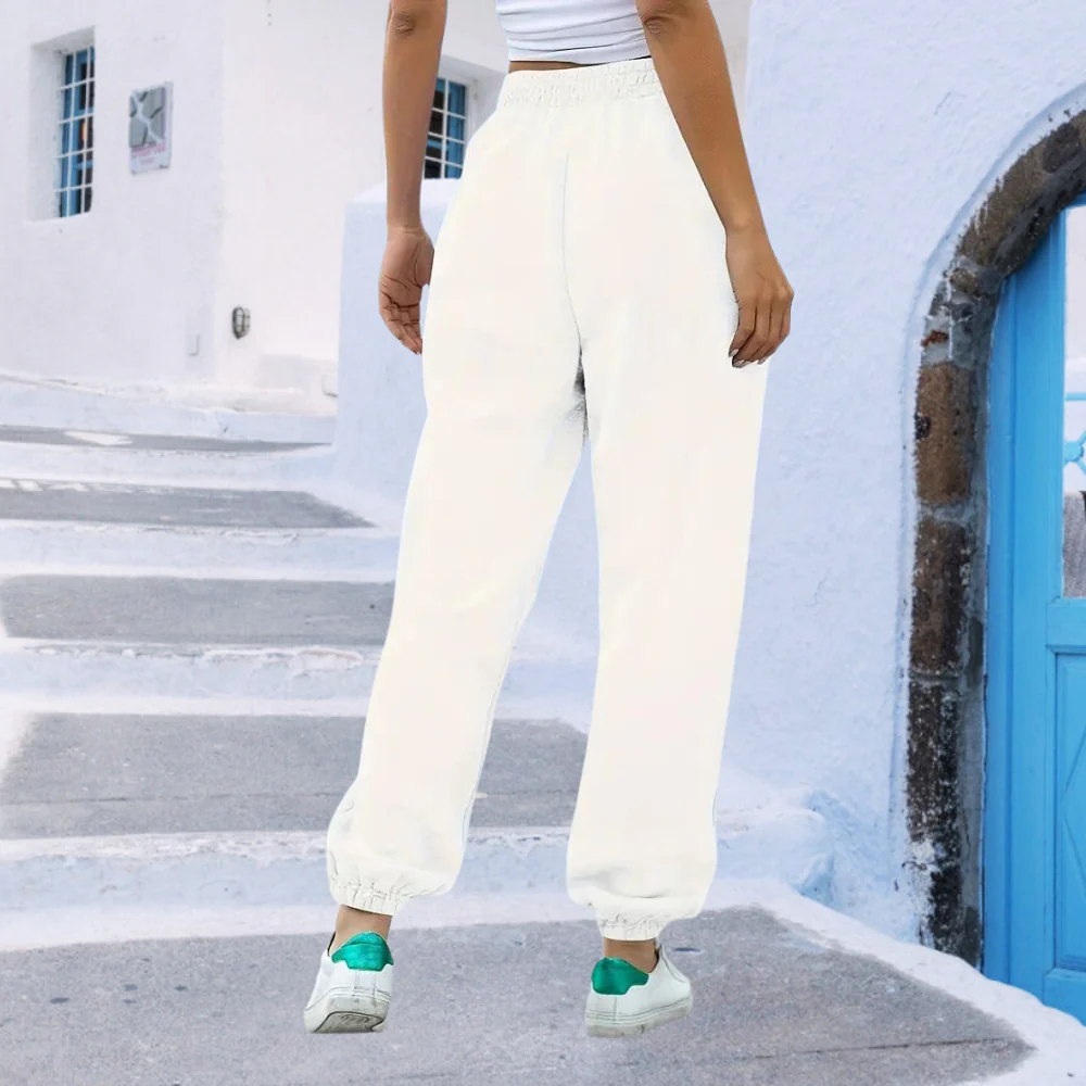 High-Waist Wide Leg Joggers for Women