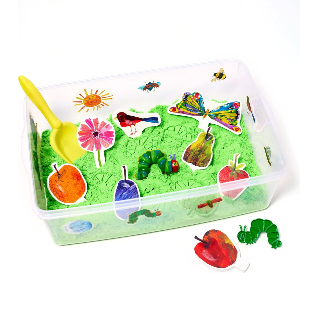 Sensory Bin Playset for Kids with Sand, Toys, and Learning Tools