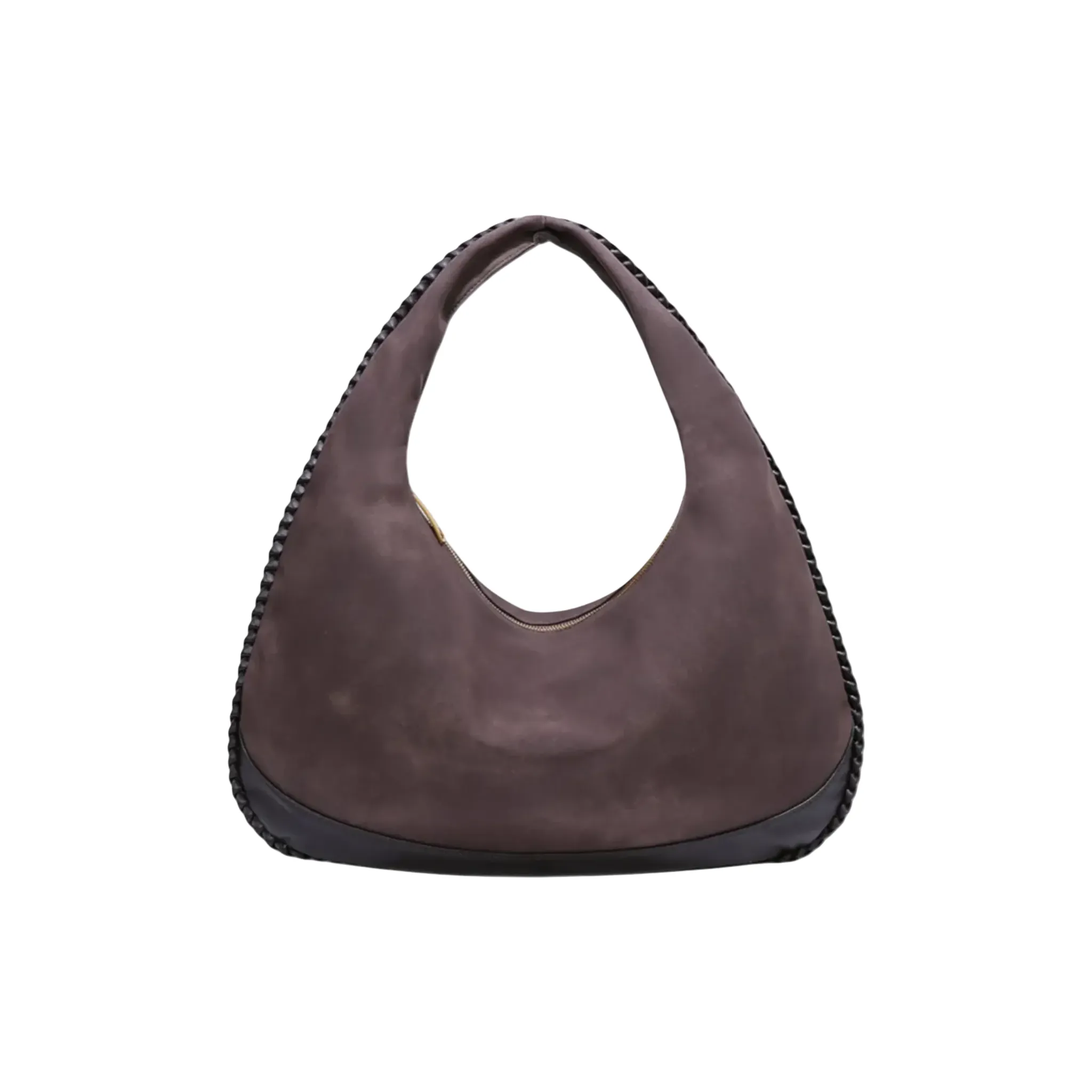 Braided Suede Shoulder Bag | Crescent Everyday Carry
