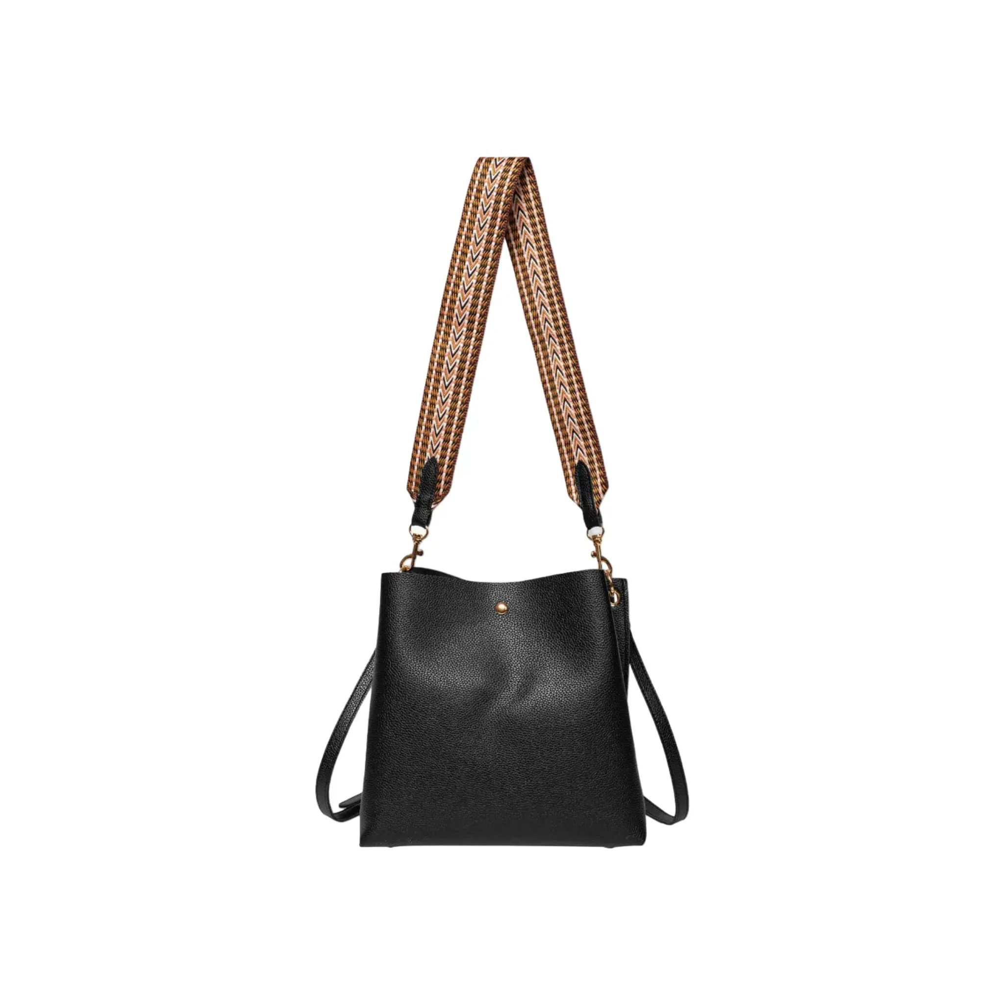Bucket Shoulder Bag | Structured Zip