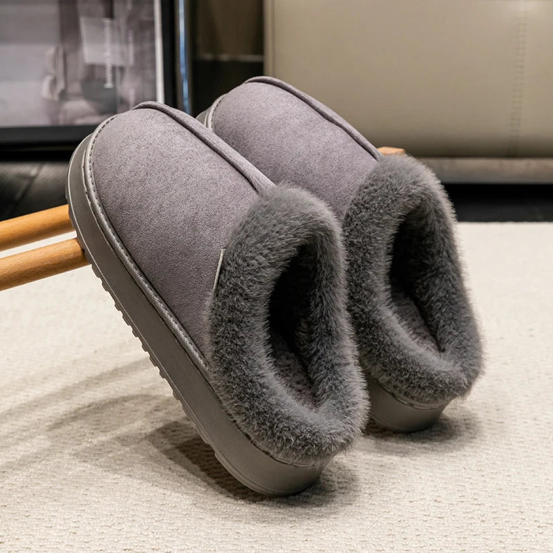 Indoor Plush Slippers for Women