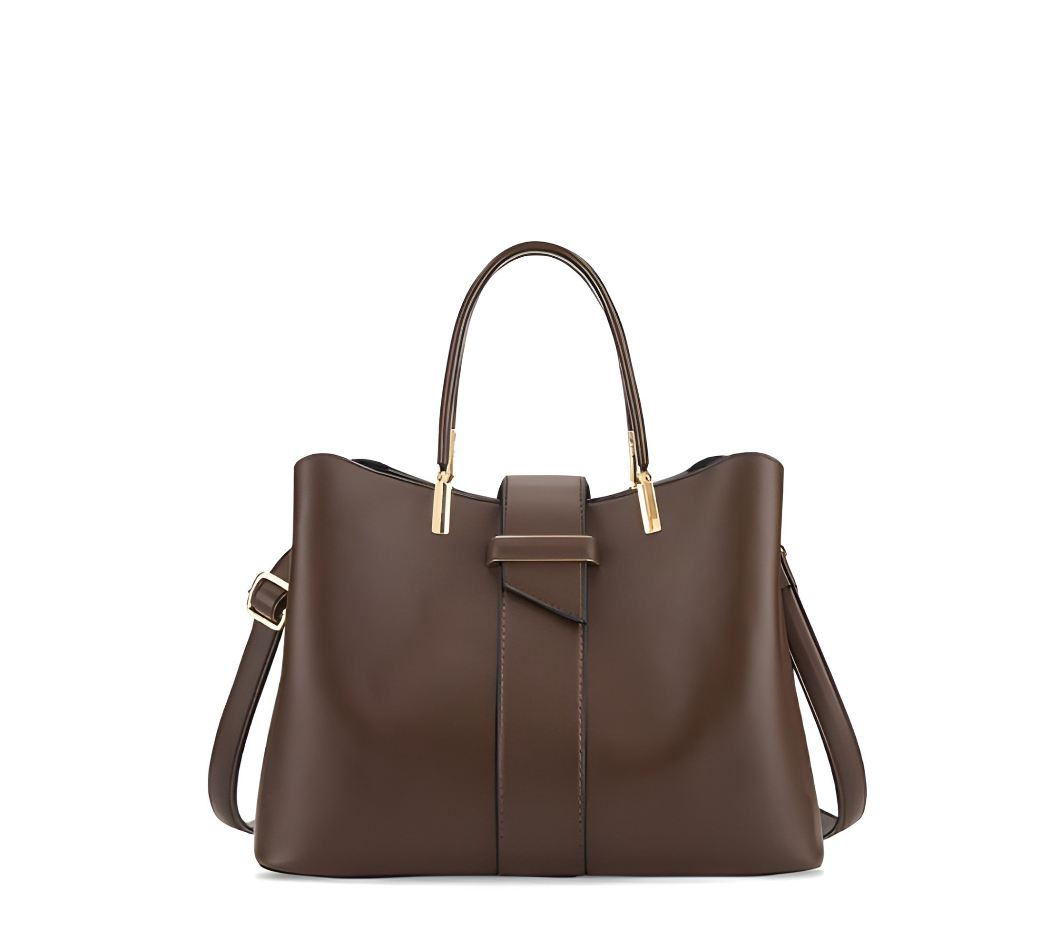Elegant Shoulder Bag | Structured Shape with Detachable Strap