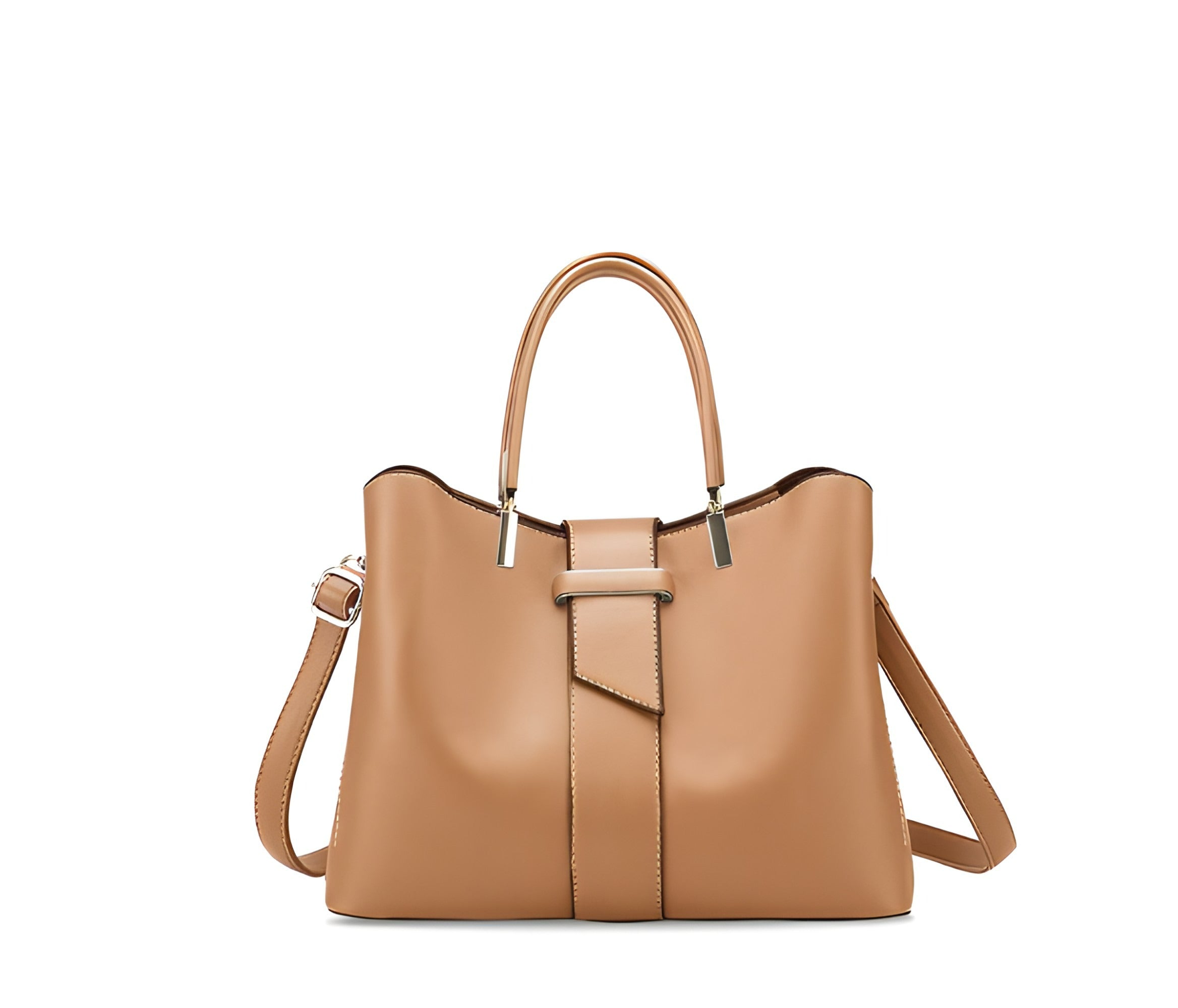 Elegant Shoulder Bag | Structured Shape with Detachable Strap