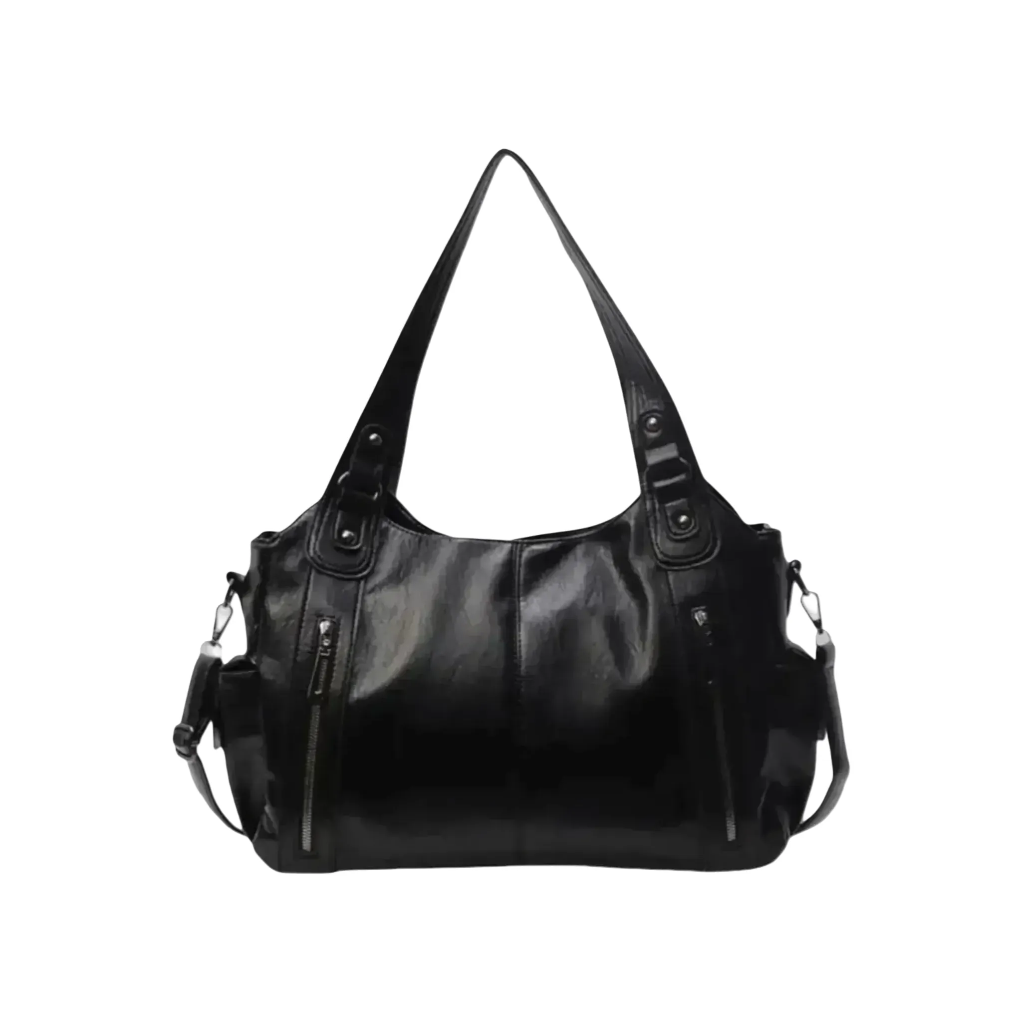Multi Pocket Tote Bag | Zippered Storage