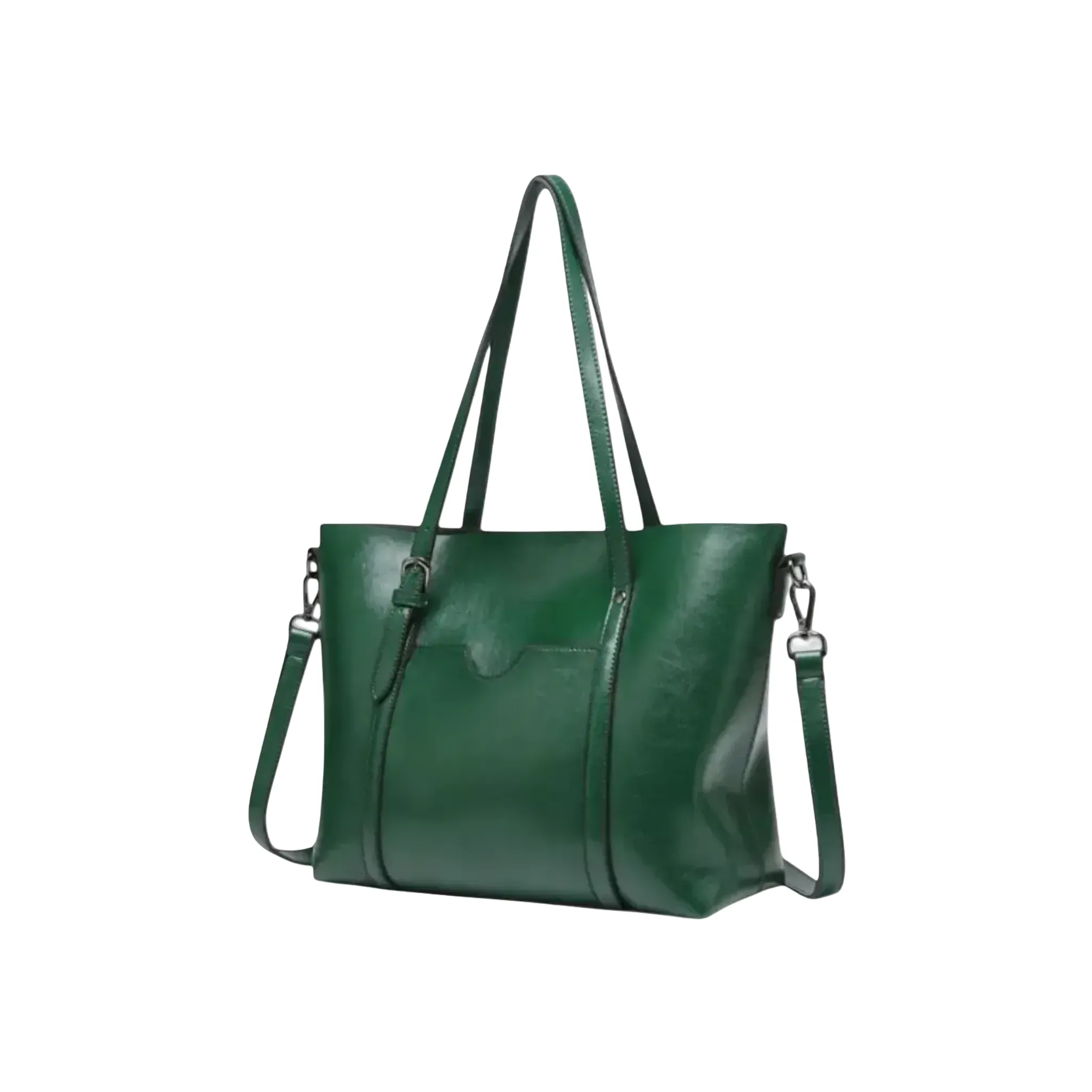 Structured Shoulder Bag | Zip Top