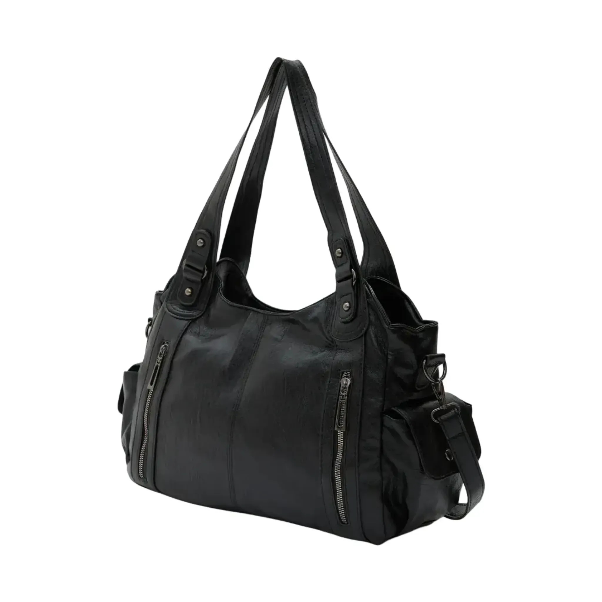 Structured Tote Bag | Everyday Zip Storage