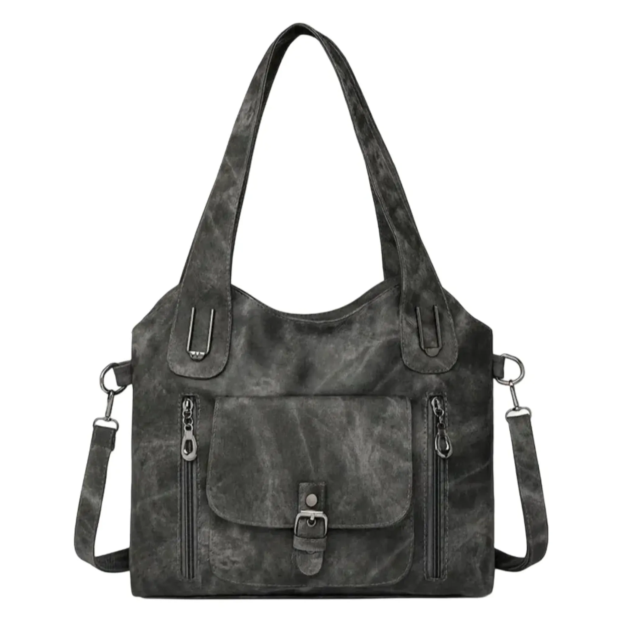 Vintage Handbag | Zip Strap Shape
