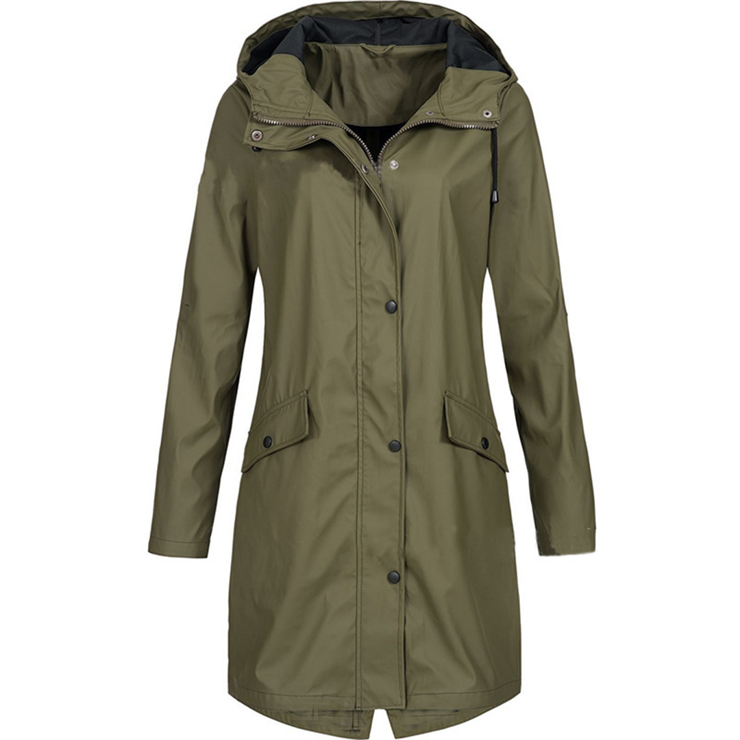 Hooded Raincoat for Women