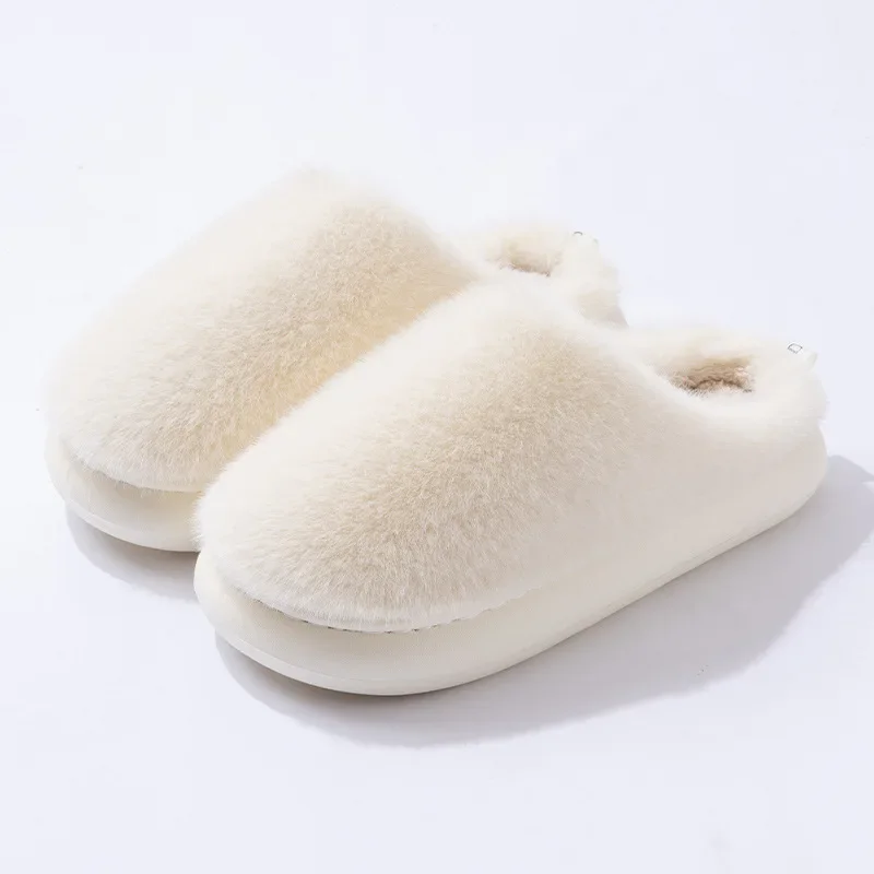 Women’s Closed-Toe Indoor Slippers with Plush Lining