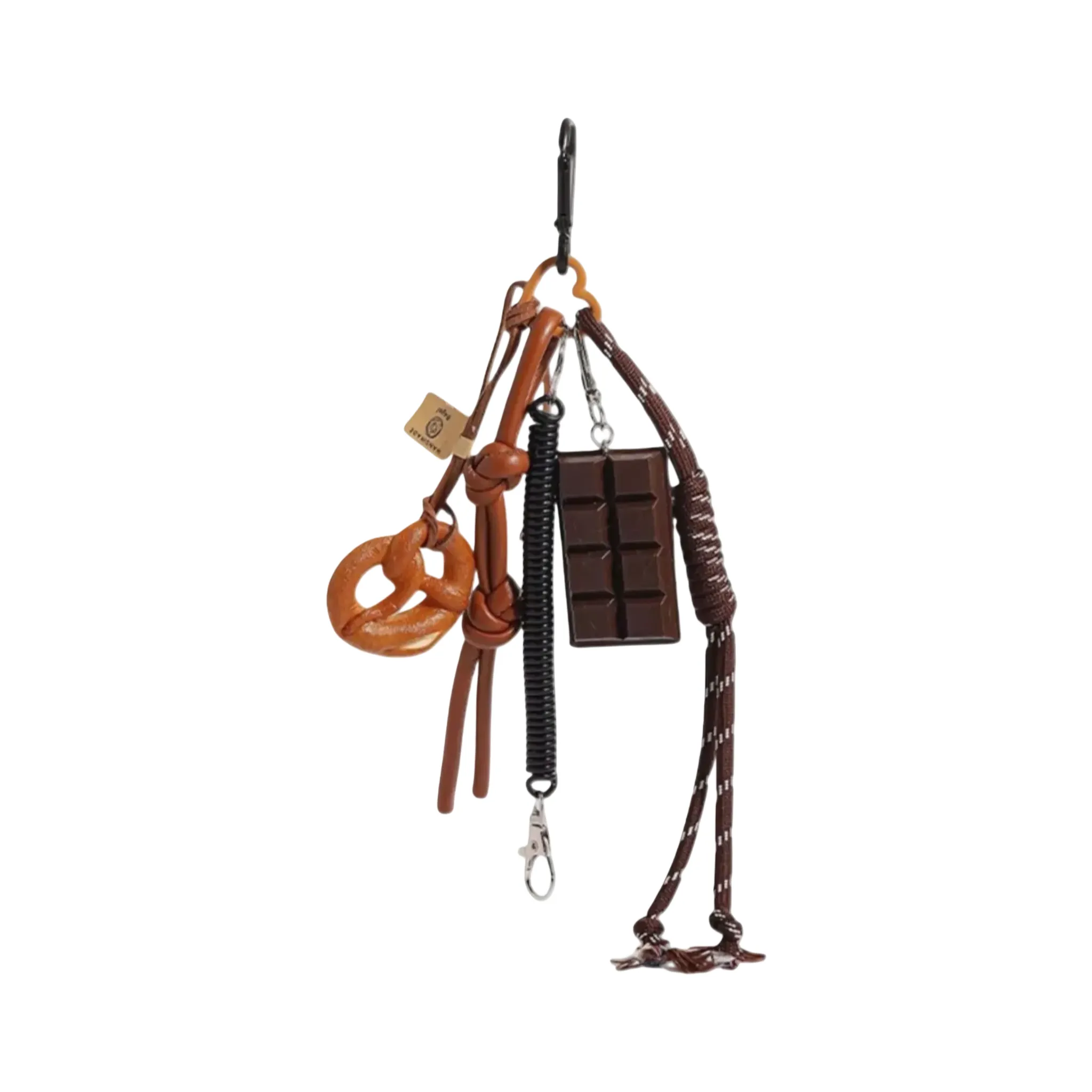 Wooden Knot Bag Charm | Rustic Natural Accent