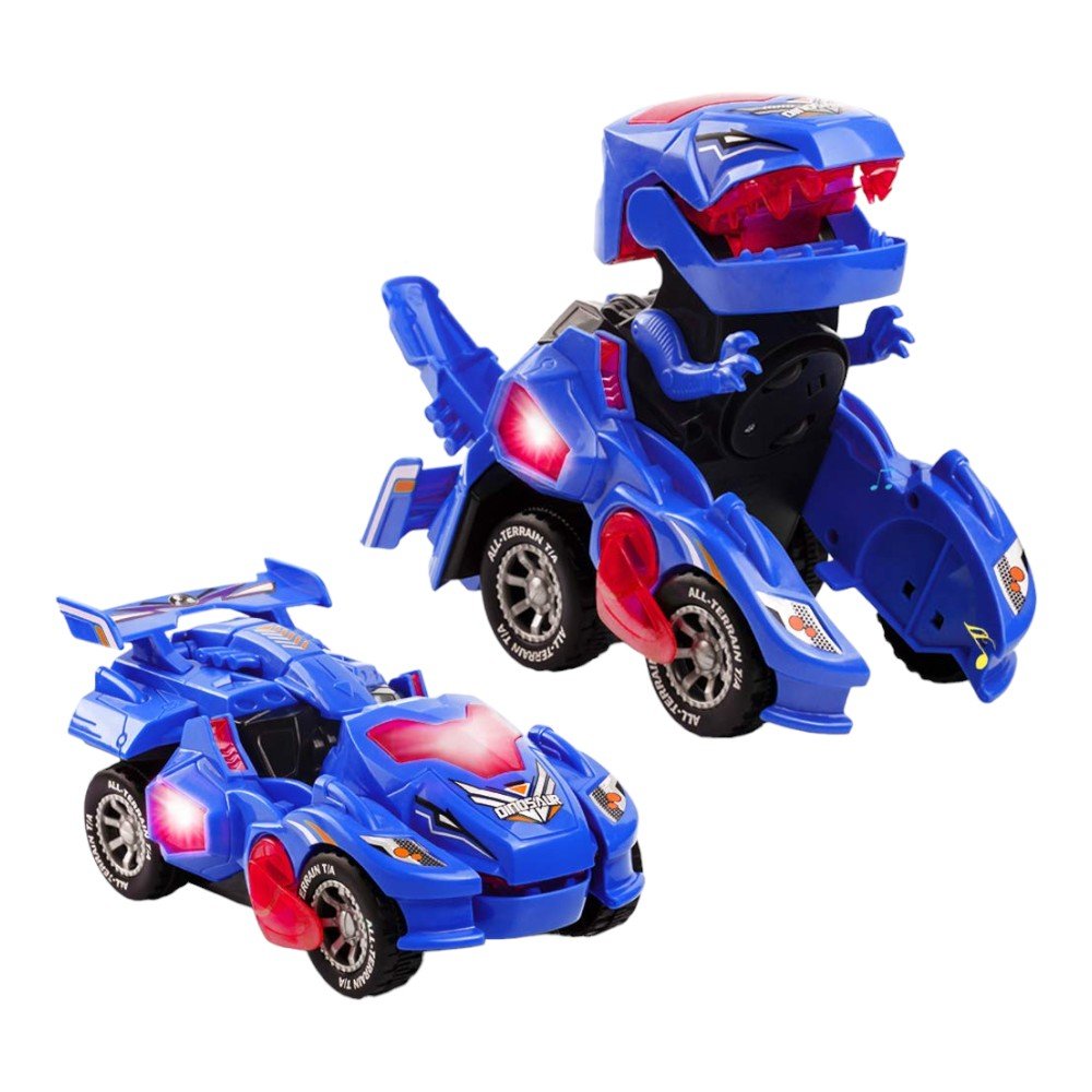 Dinosaur Car That Transforms Equipped With LED Lights