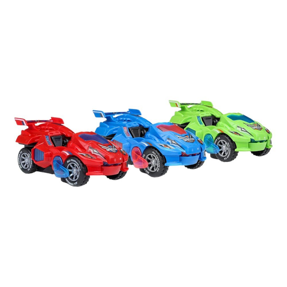 Dinosaur Car That Transforms Equipped With LED Lights